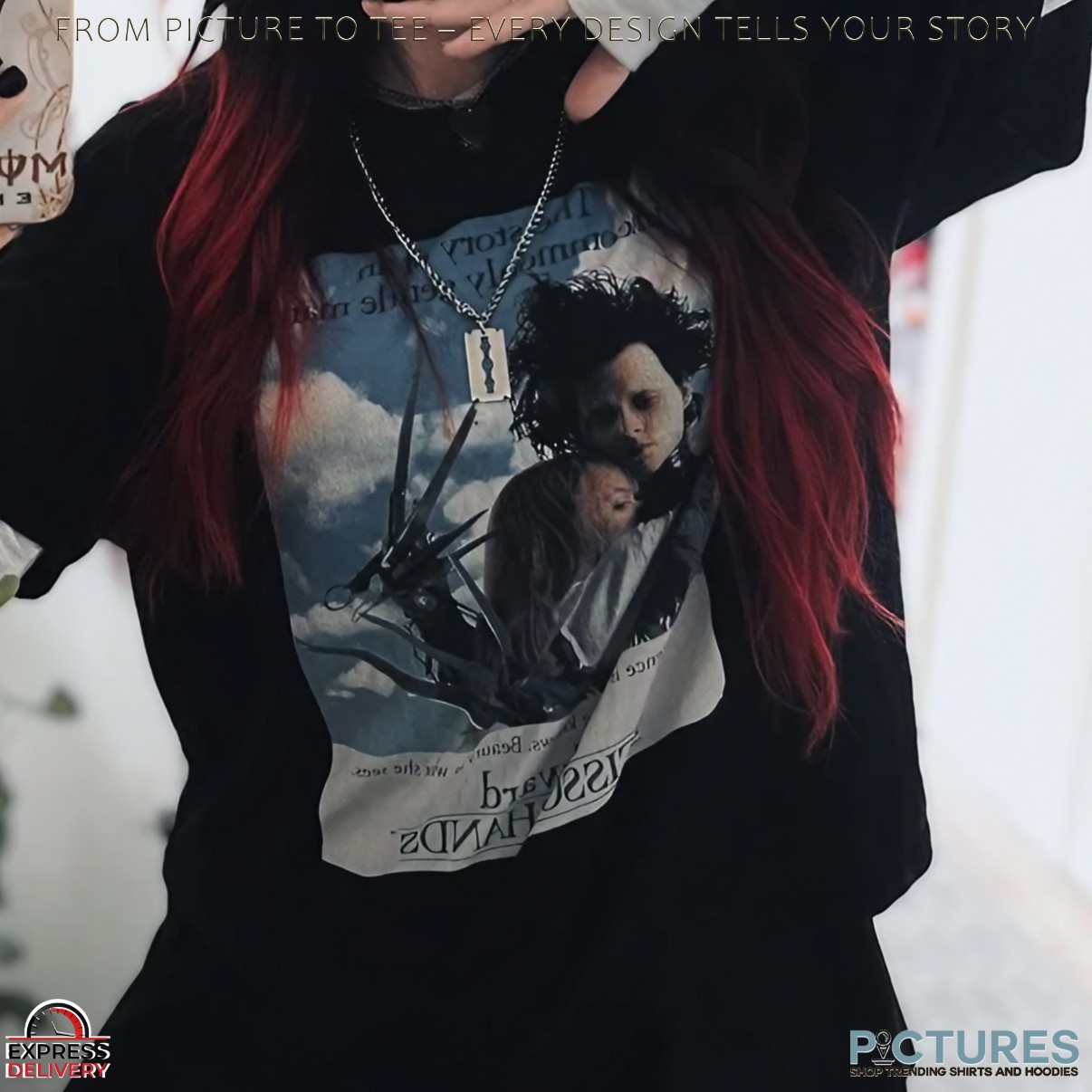 Civil Regime Edward Scissorhands T Shirt