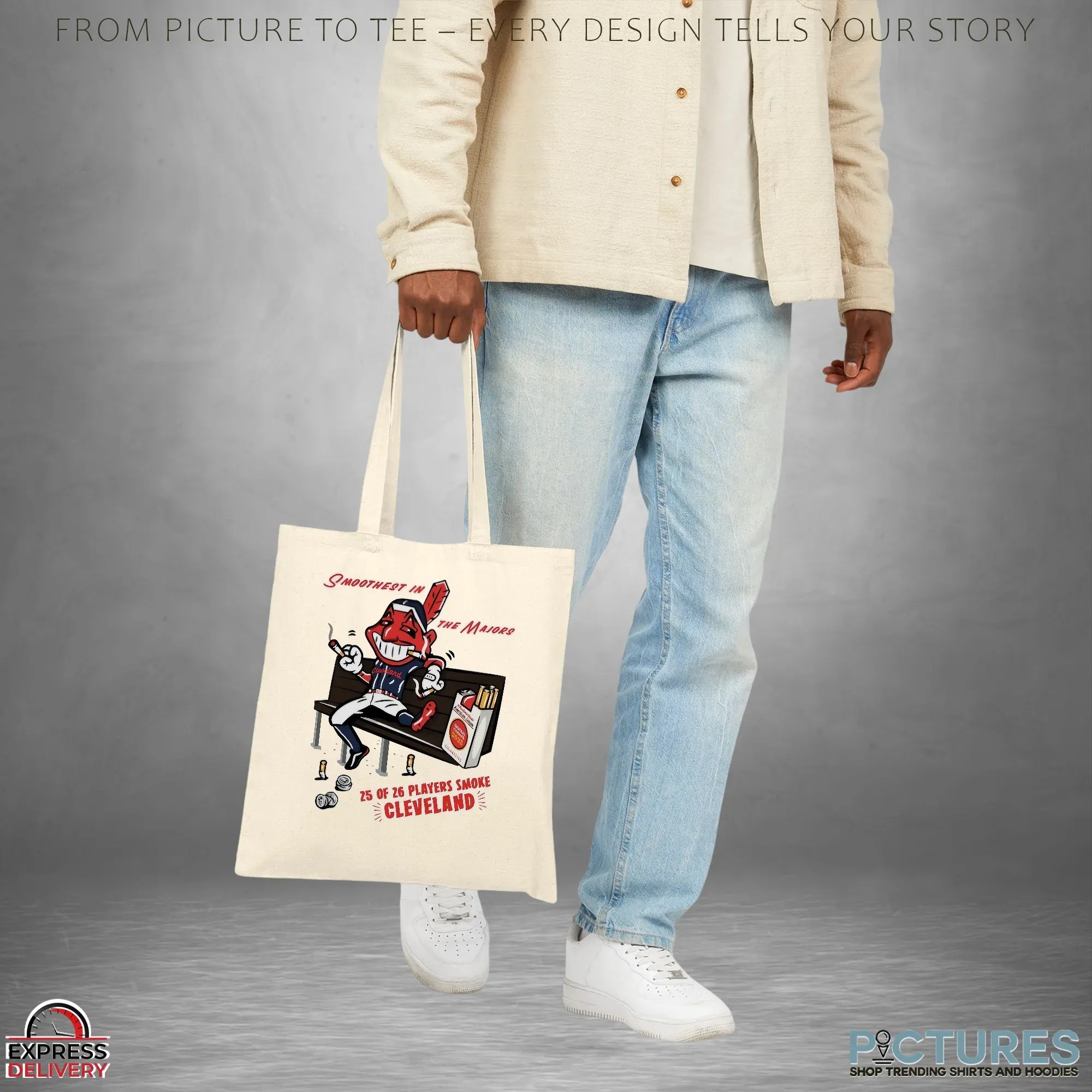 Cleveland Baseball 25 of 26 Players Smoke Cleveland Smoothest in the Majors T Shirt