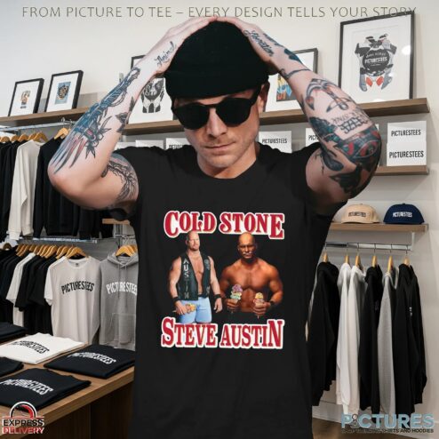 Cold Stone Cus Steve Austin T Shirt