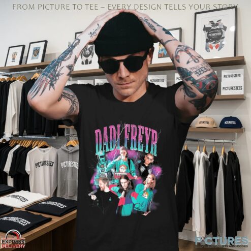 Dadifreyr Vintage Bootleg Style Shirt