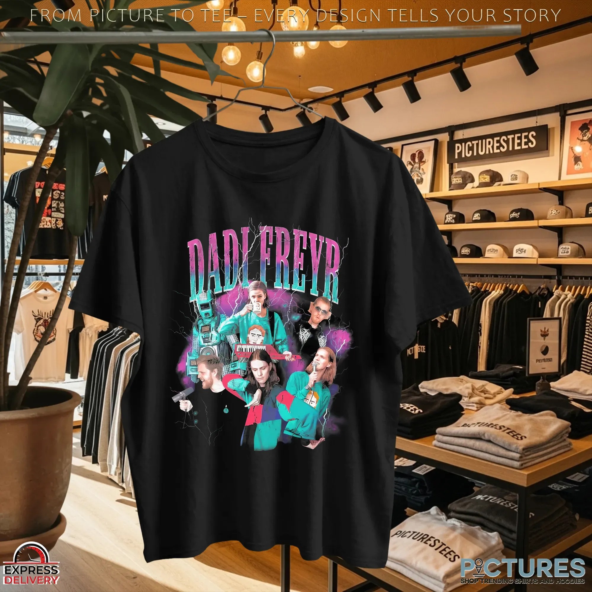 Dadifreyr Vintage Bootleg Style Shirt