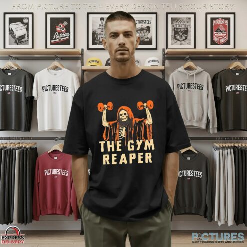 Death The Gym Reaper Halloween shirt