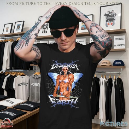 Destroy Earth T Shirt
