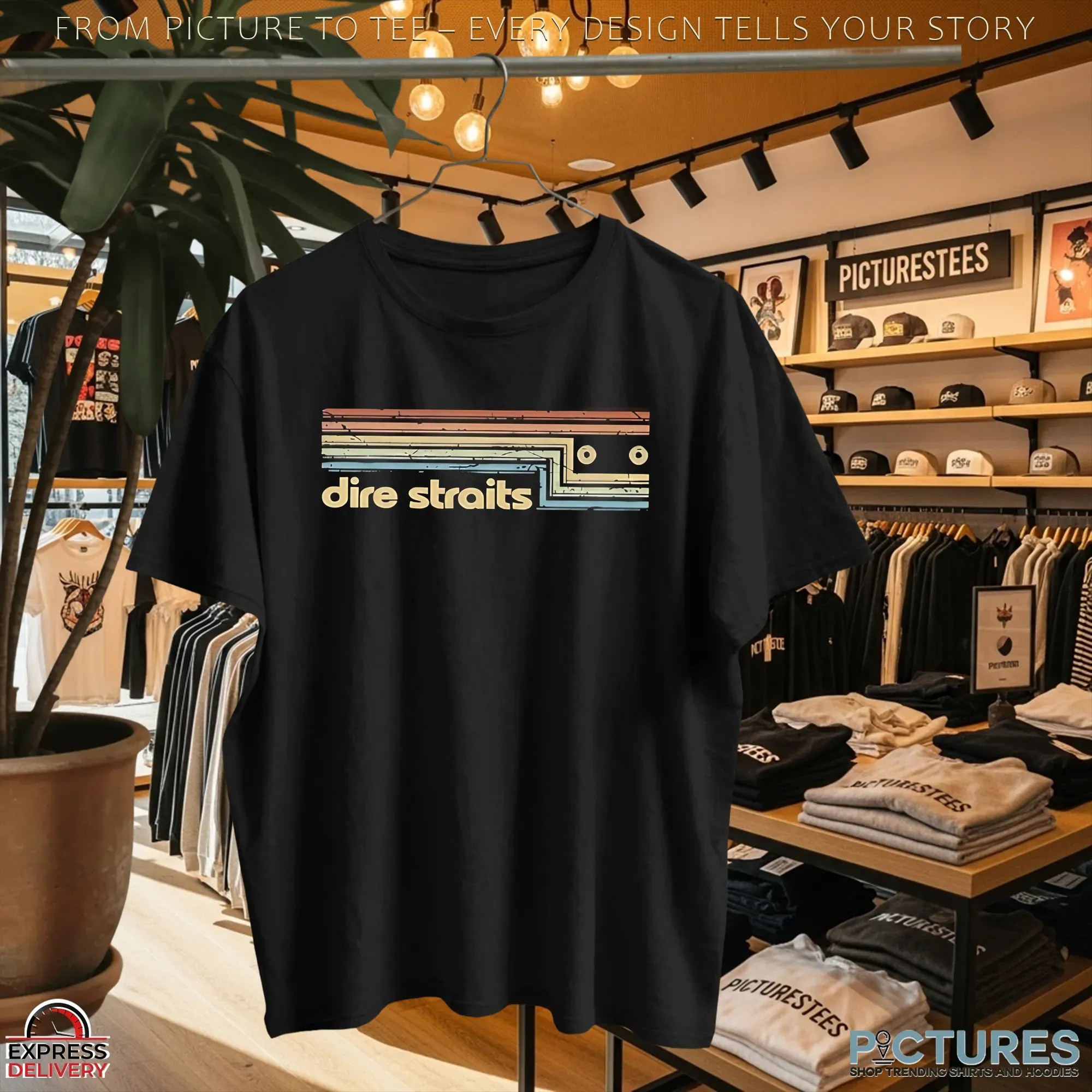 Dire Straits Vintage T Shirt