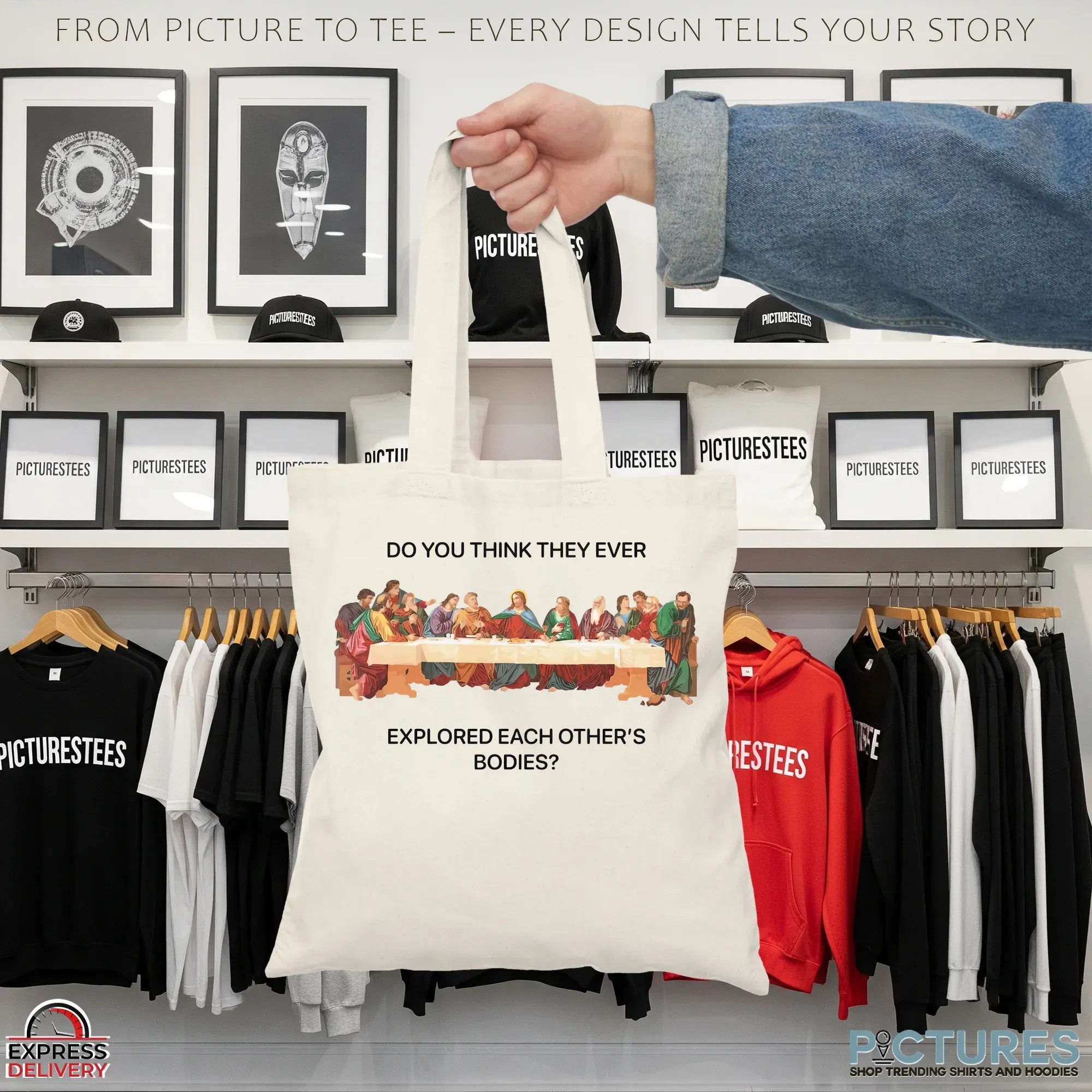 Do You Think They Ever Explored Each Other's Bodies The Last Supper T Shirt