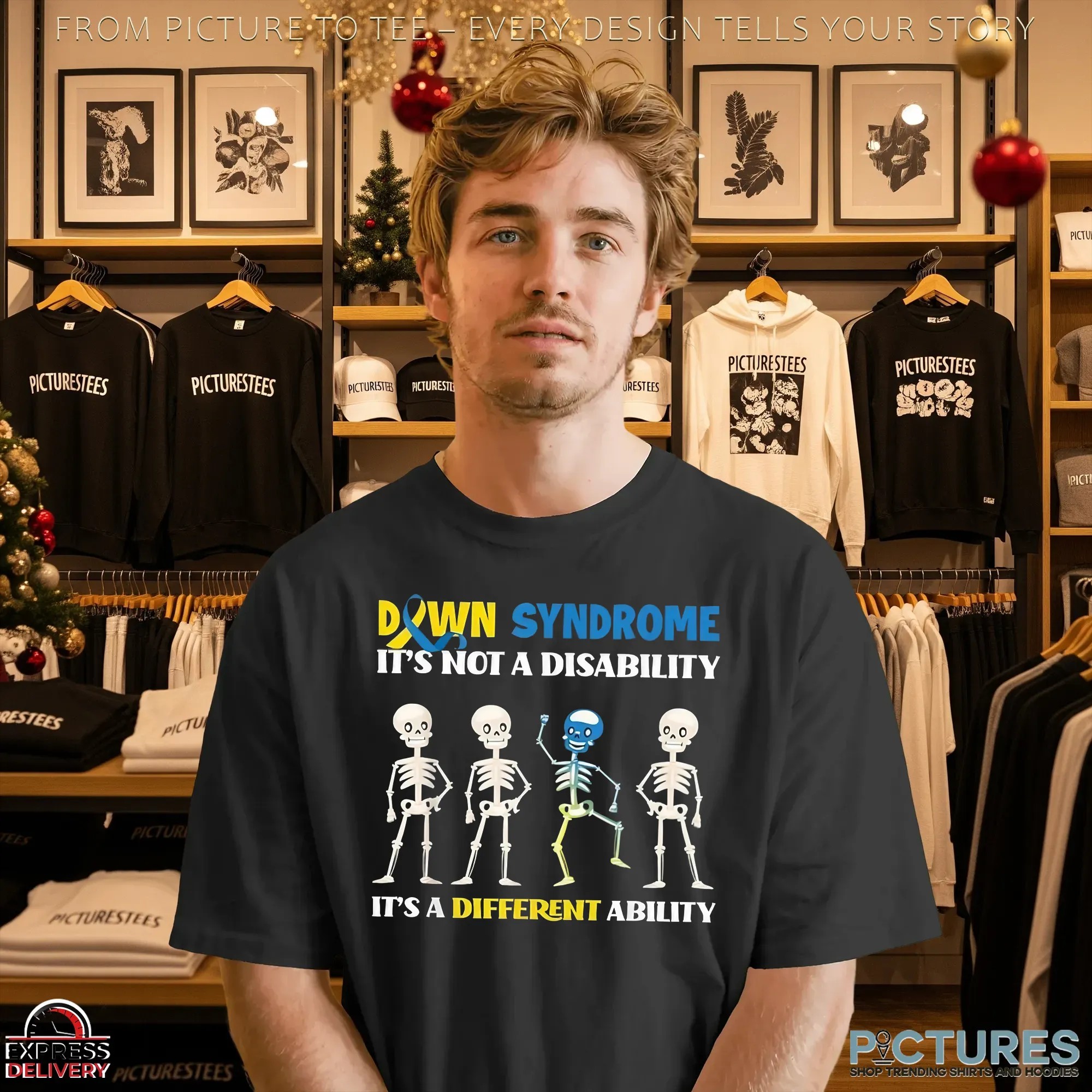 Down Syndrome It's Not A Disability It's A Different Ability T Shirt Down Syndrome It's Not A Disability It's A Different Ability T Shirt