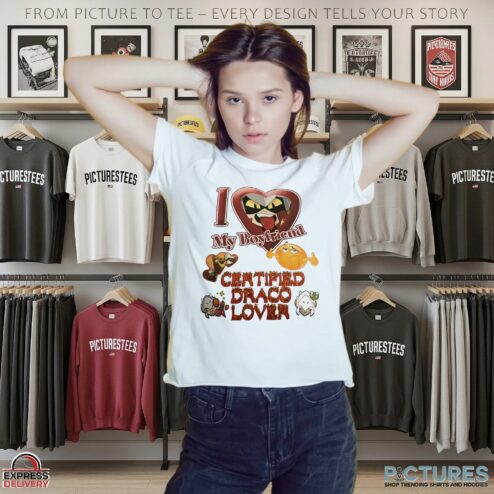 Draco Brawl Stars I Love My Boyfriend Certified Draco Lover T Shirt