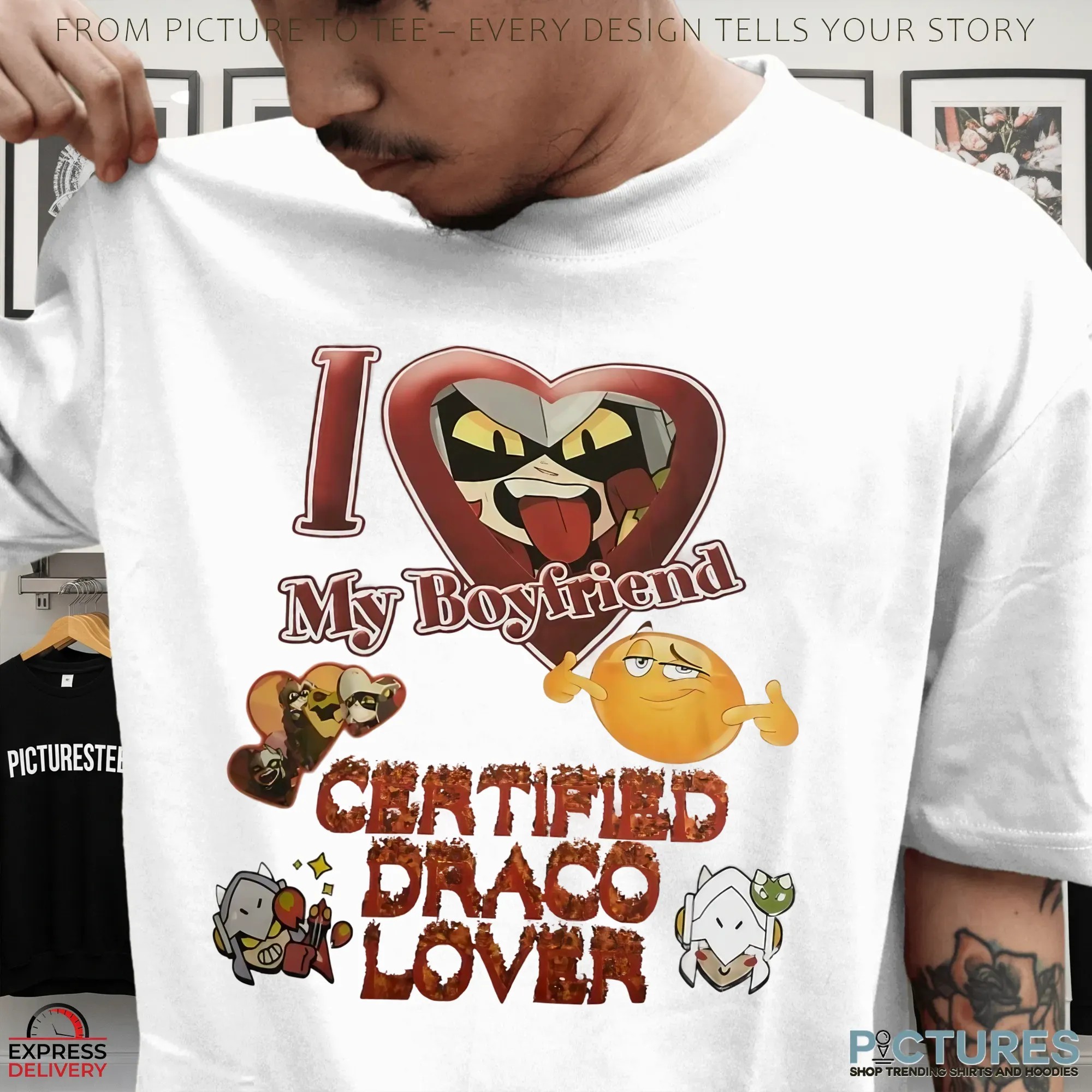 Draco Brawl Stars I Love My Boyfriend Certified Draco Lover T Shirt Draco Brawl Stars I Love My Boyfriend Certified Draco Lover T Shirt