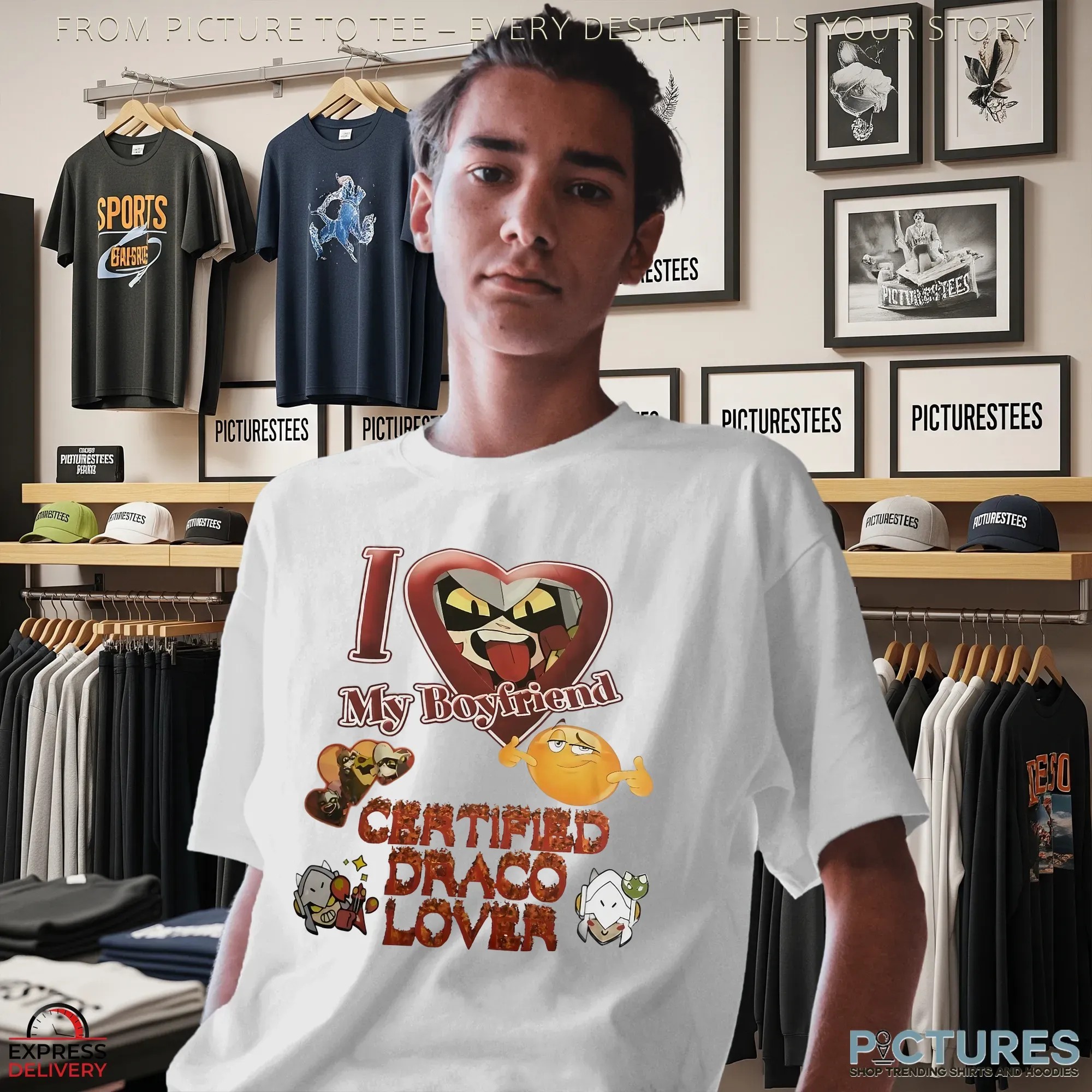 Draco Brawl Stars I Love My Boyfriend Certified Draco Lover T Shirt Draco Brawl Stars I Love My Boyfriend Certified Draco Lover T Shirt