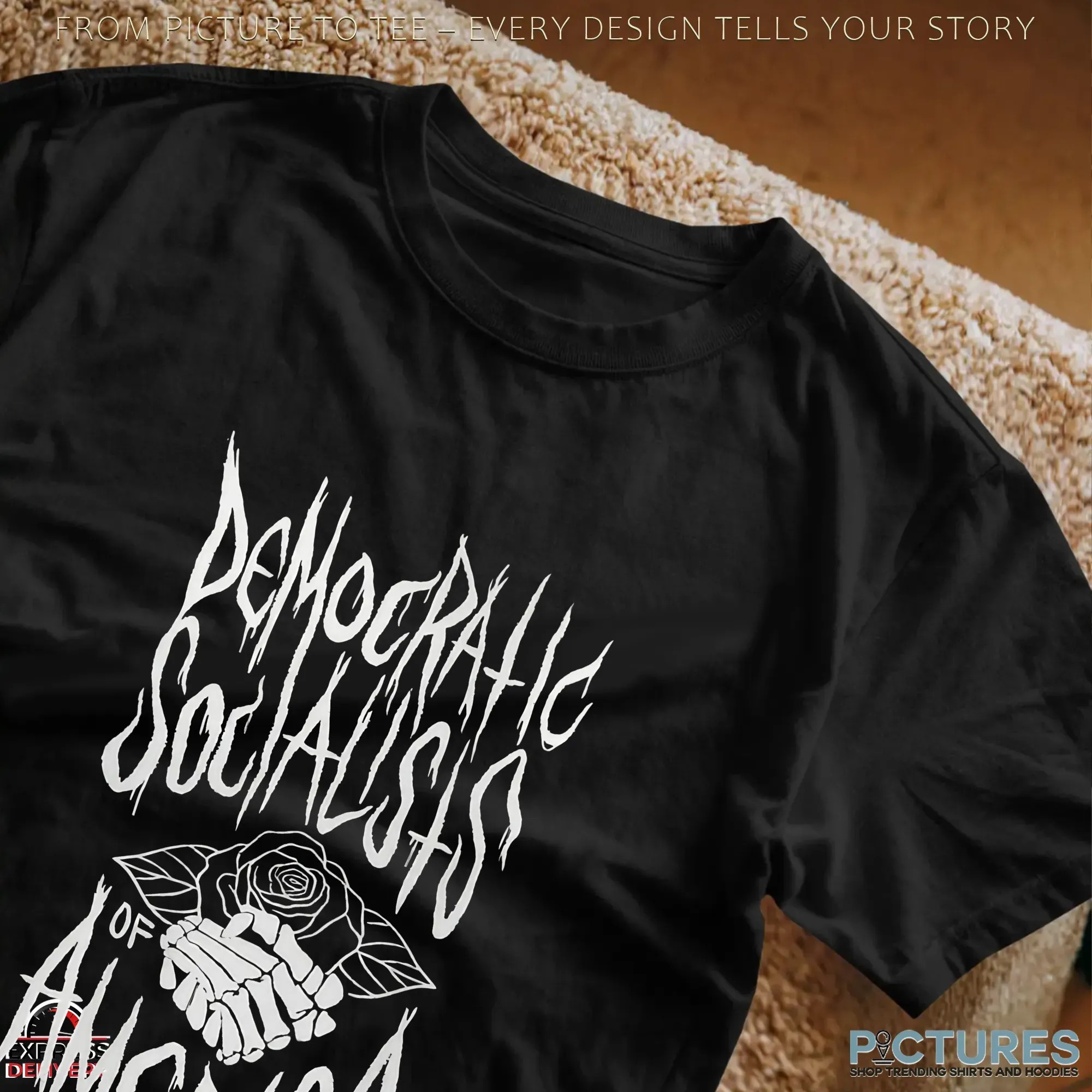 Dsa Democrafic Socialists Of America Spooky Season T Shirt