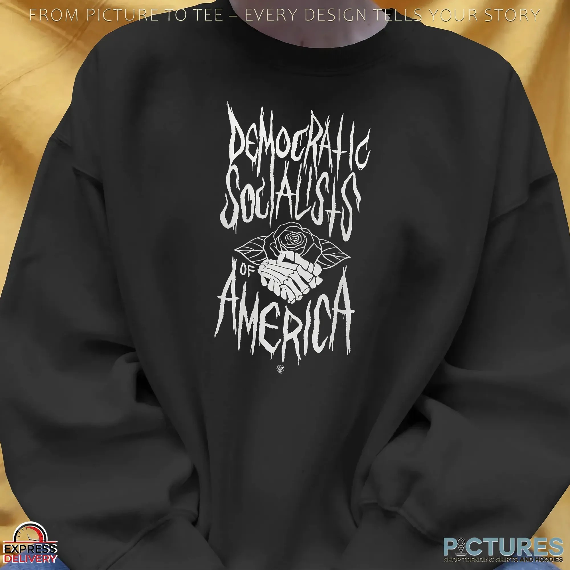 Dsa Democrafic Socialists Of America Spooky Season T Shirt
