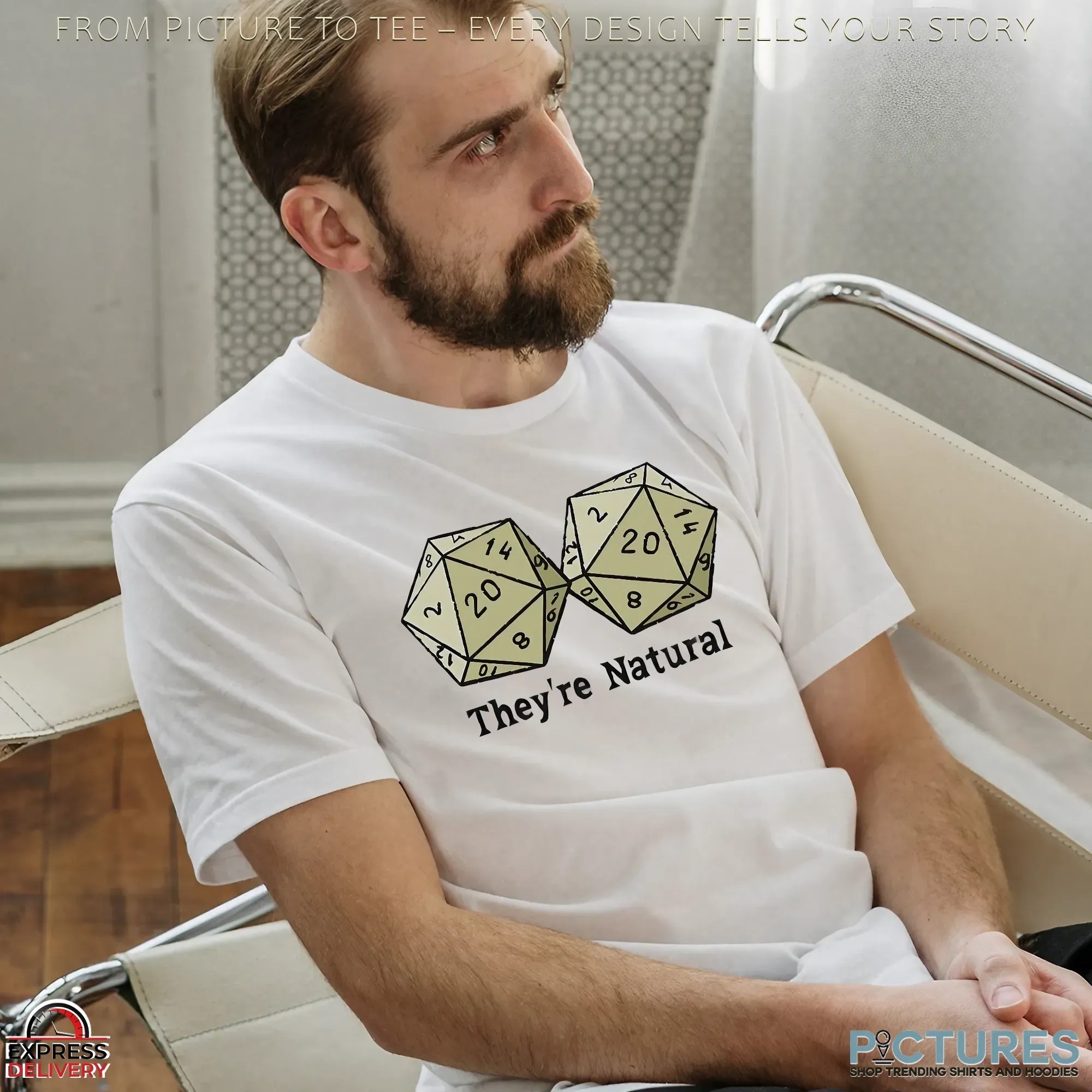 Dungeons and Dragons They’re Natural D20s T Shirt Dungeons and Dragons They’re Natural D20s T Shirt