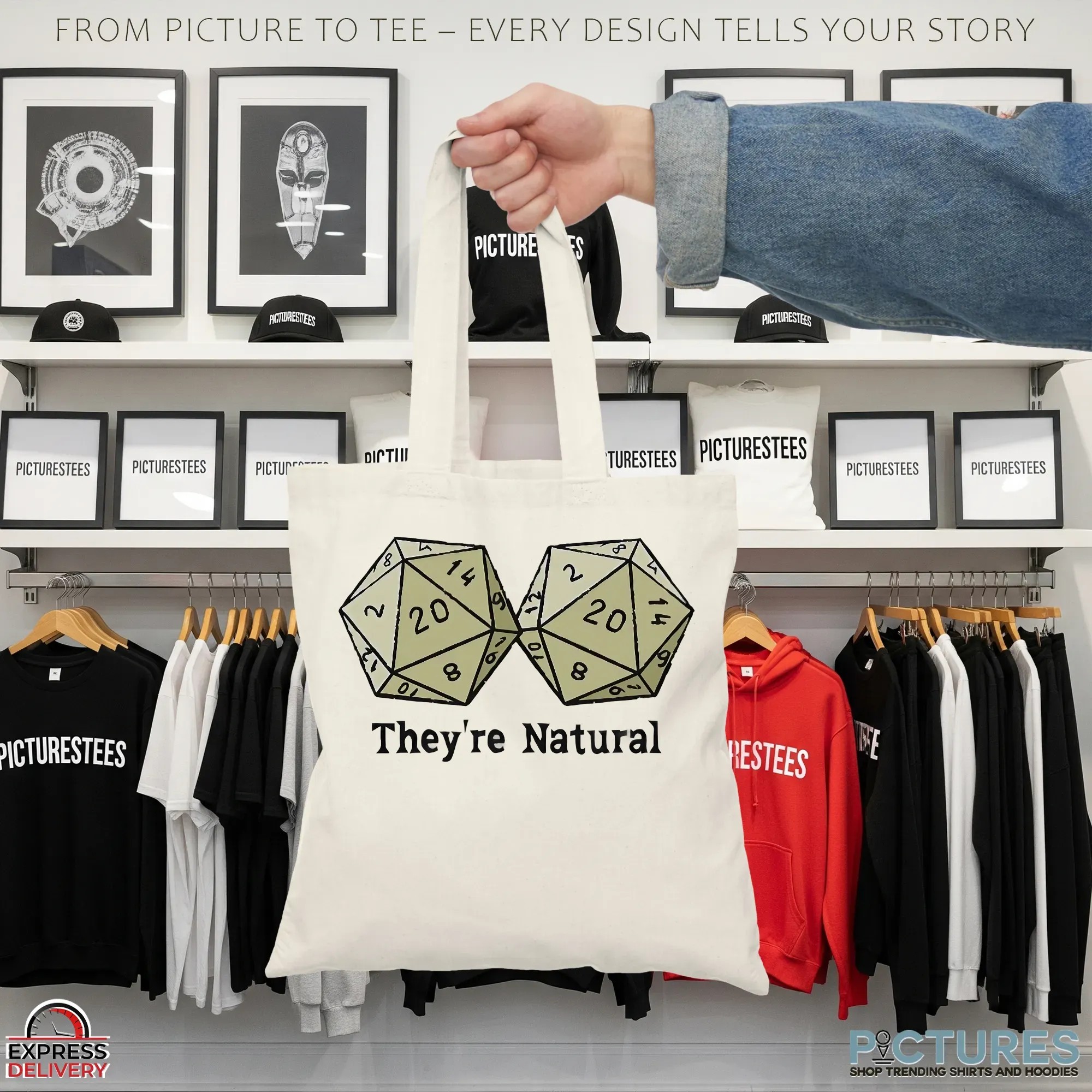Dungeons and Dragons They’re Natural D20s T Shirt Dungeons and Dragons They’re Natural D20s T Shirt
