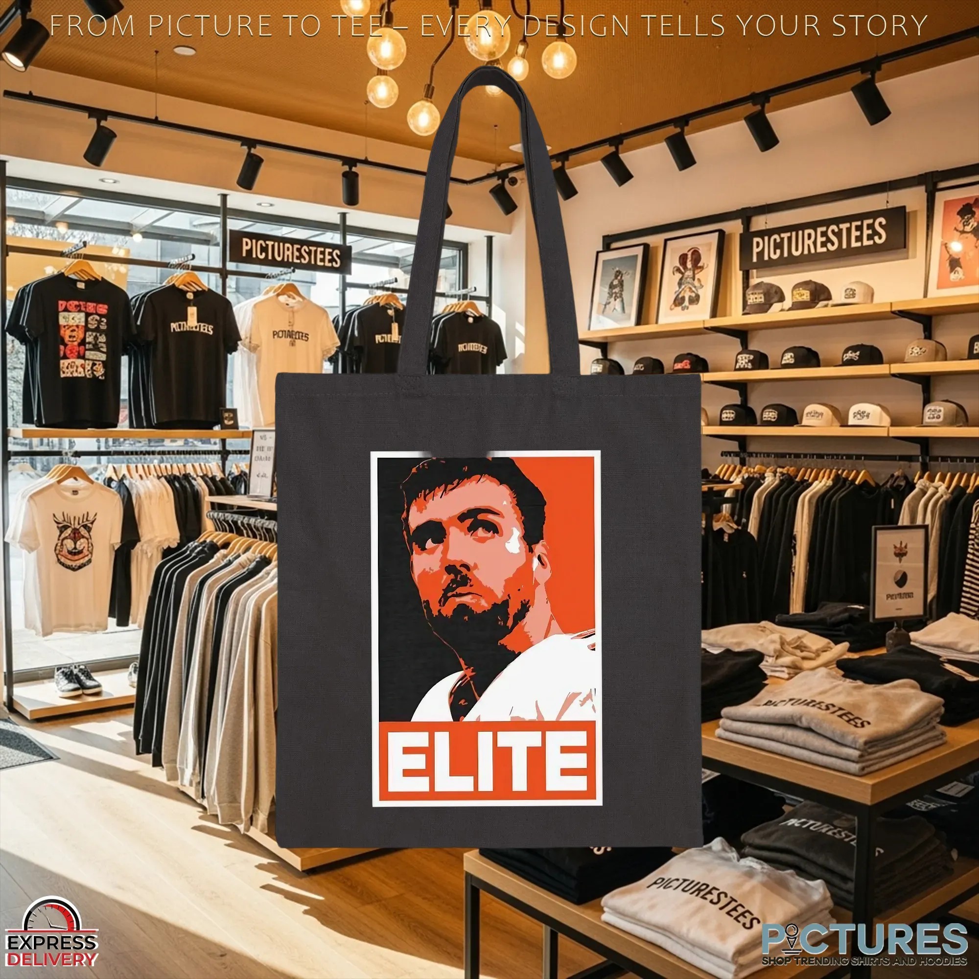 Elite Cin Joe Flacco Cincinnati Bengals NFL Graphic Portrait T Shirt Elite Cin Joe Flacco Cincinnati Bengals NFL Graphic Portrait T Shirt