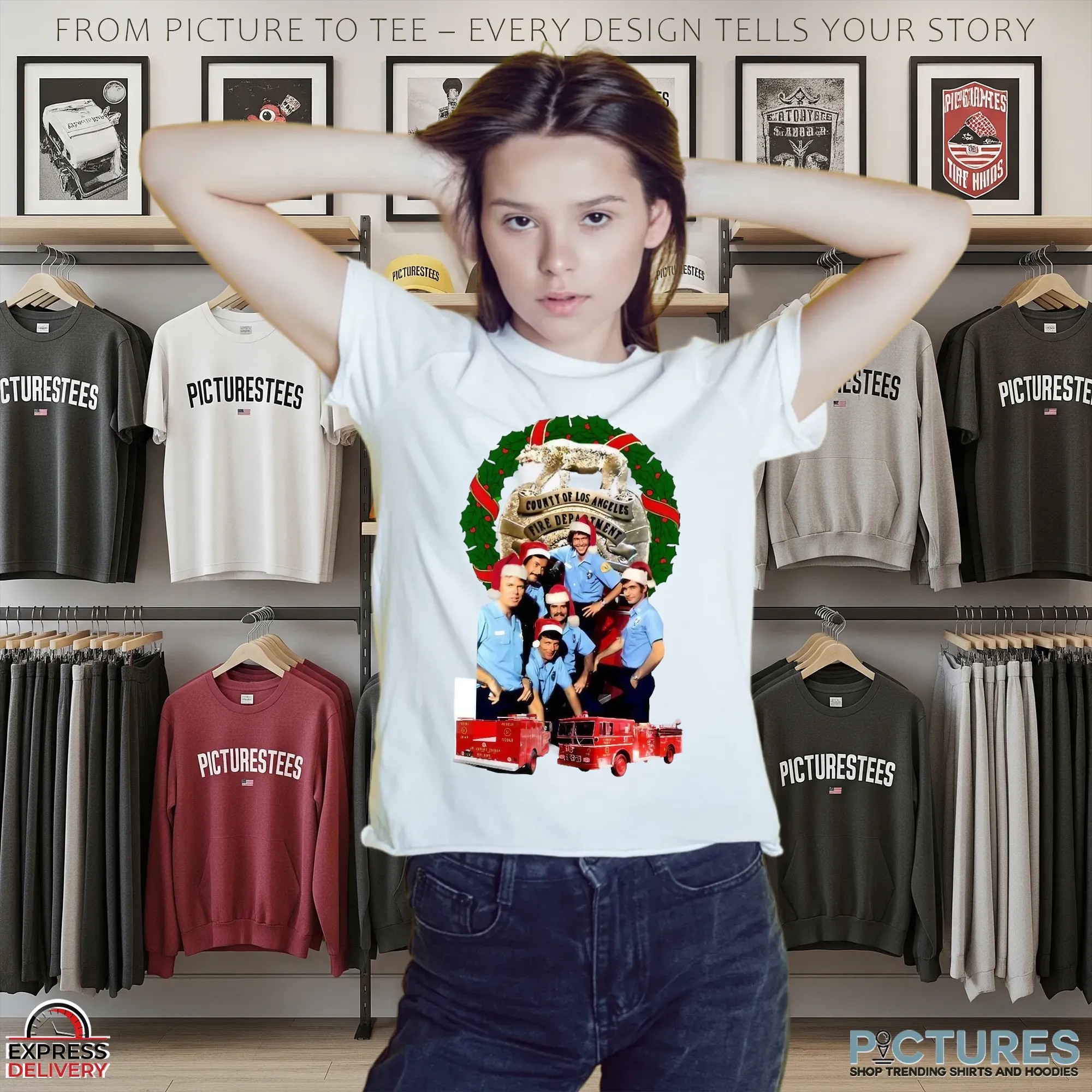 Emergency Christmas Graphic T Shirt