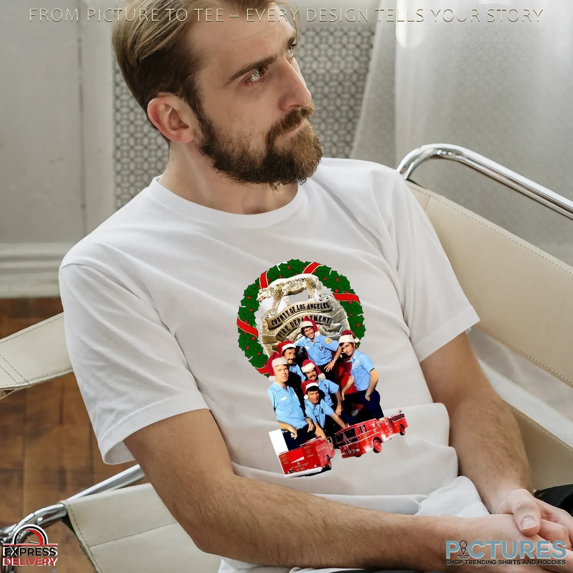 Emergency Christmas Graphic T Shirt Emergency Christmas Graphic T Shirt