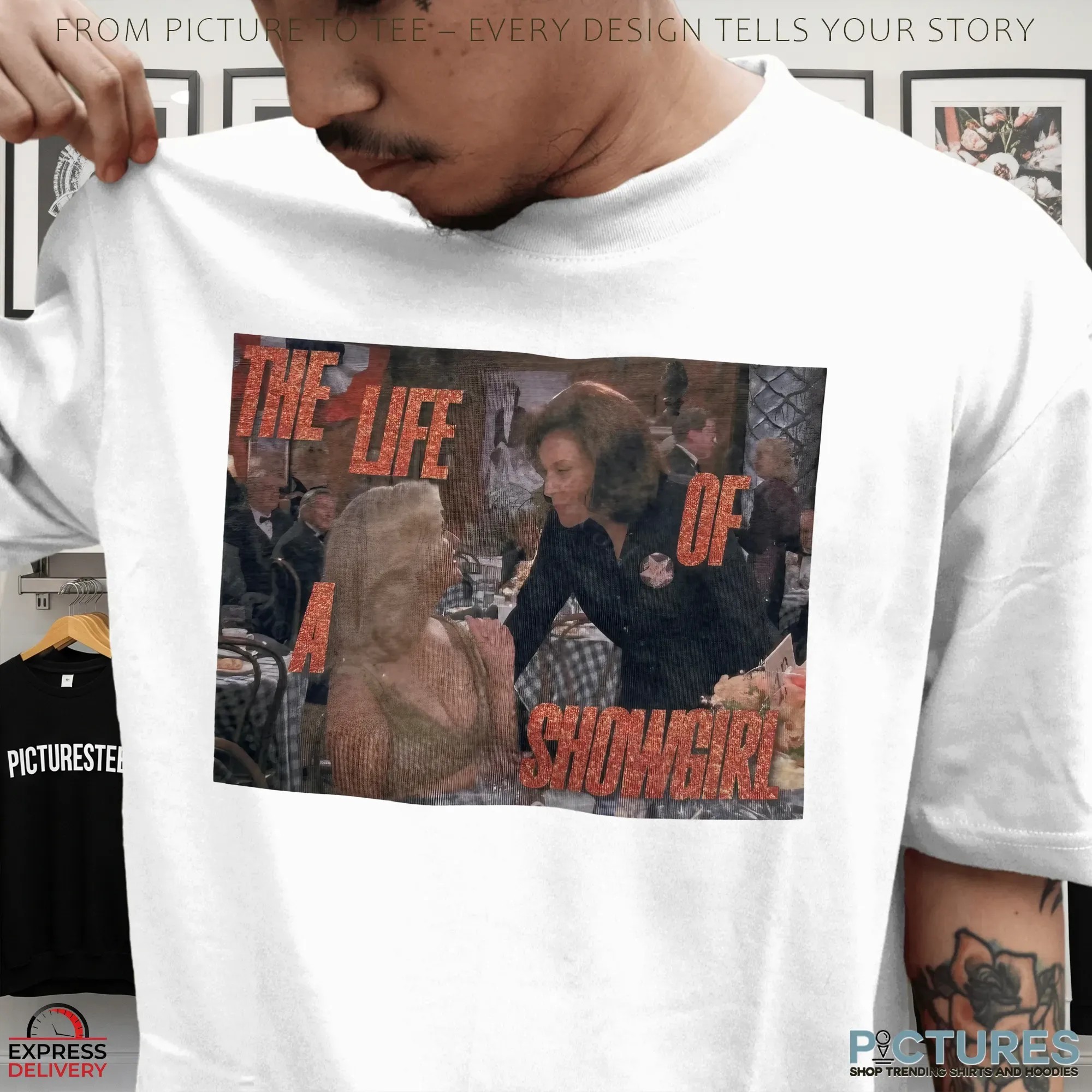 Emily Gilmore Dar The Life Of A Showgirl T Shirt
