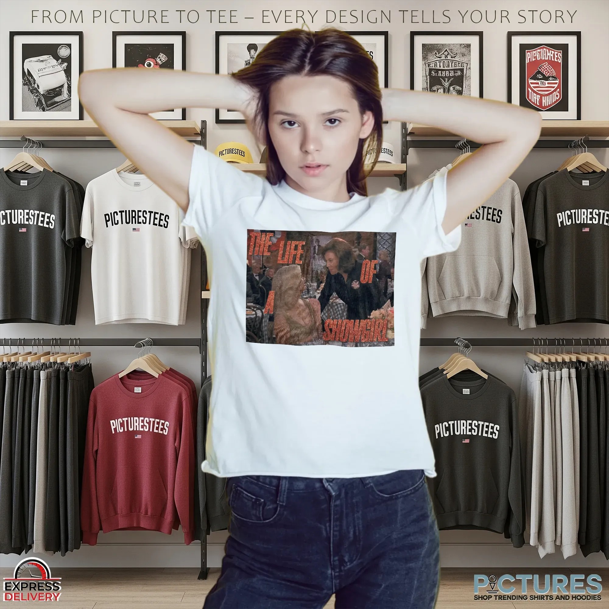 Emily Gilmore Dar The Life Of A Showgirl T Shirt