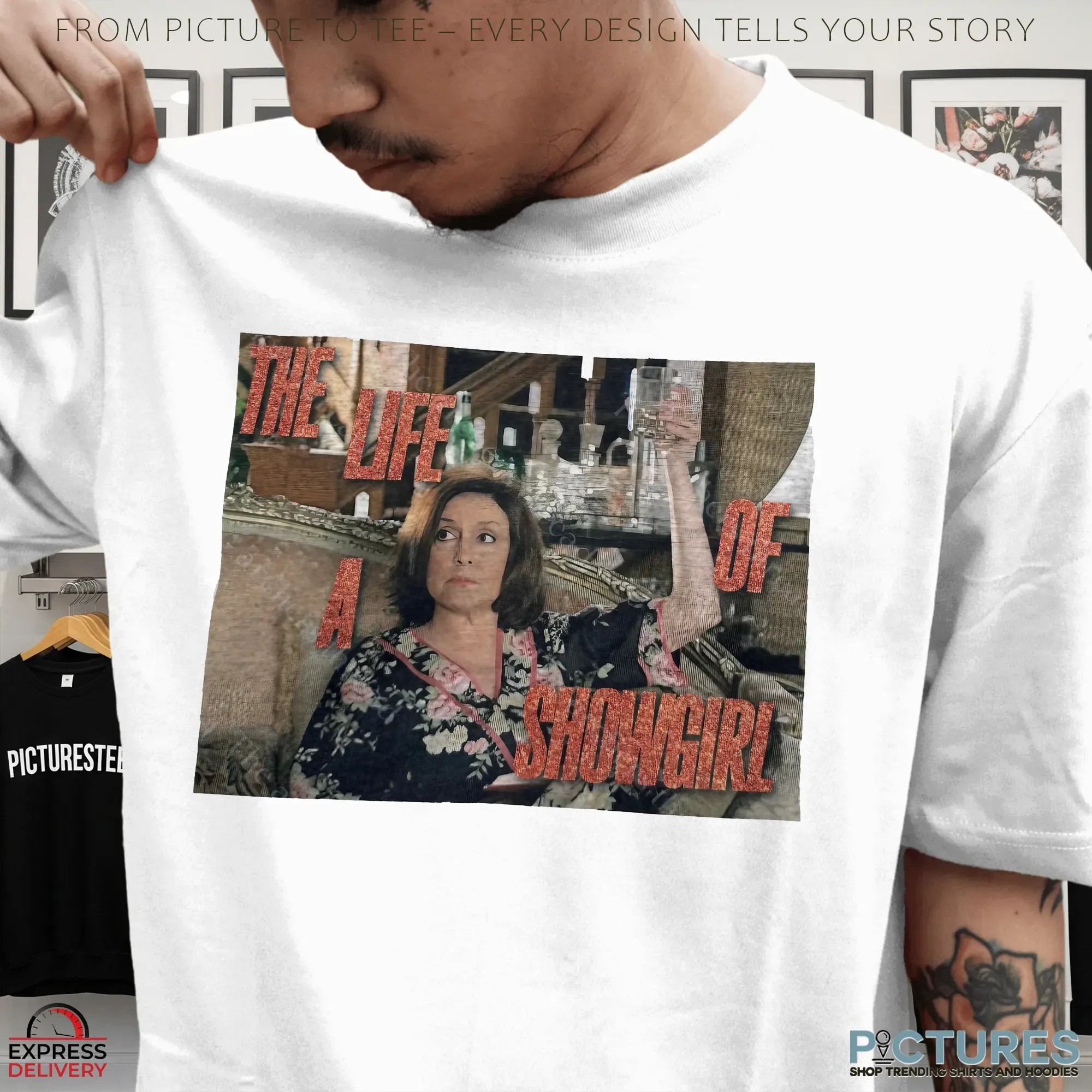 Emily Gilmore Drinking The Life of a Showgirl T Shirt