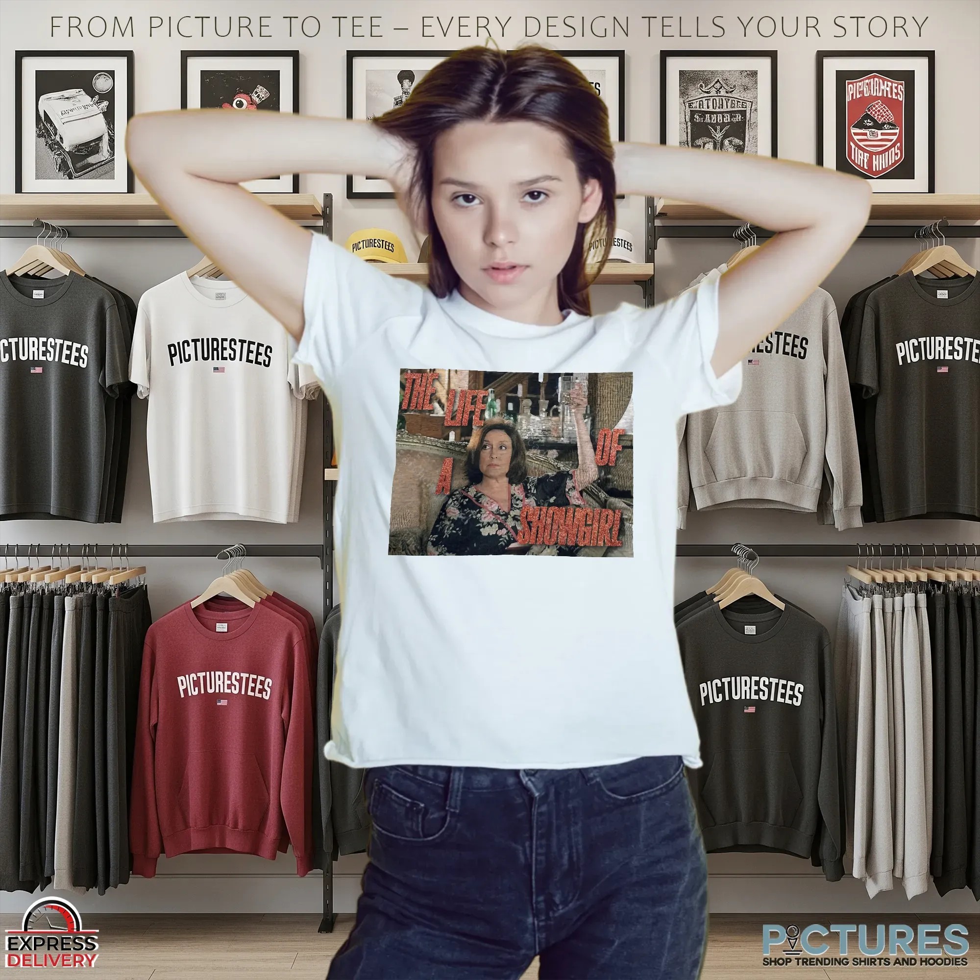 Emily Gilmore Drinking The Life of a Showgirl T Shirt