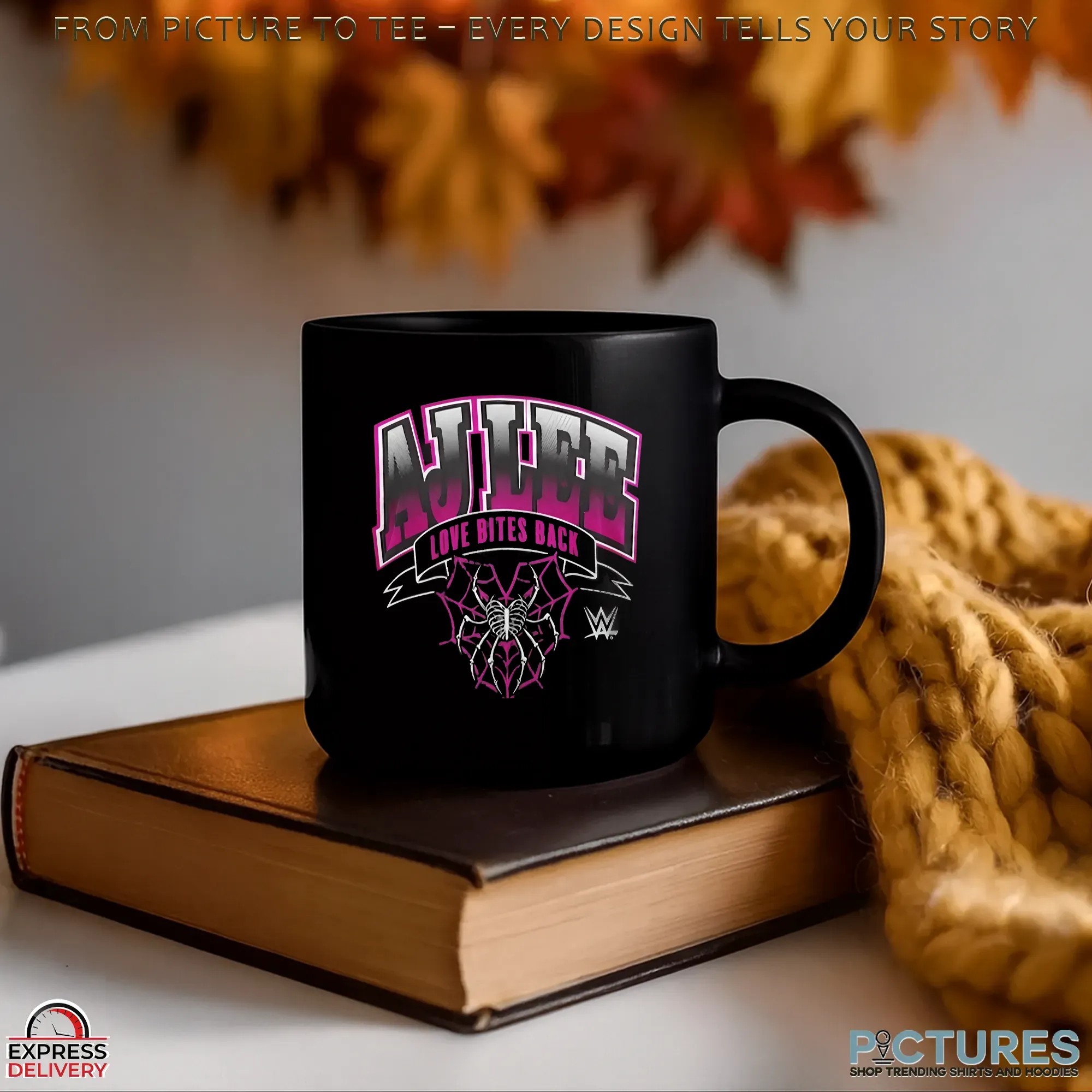 Erin Andrews Black AJ Lee Boyfriend T Shirt Erin Andrews Black AJ Lee Boyfriend T Shirt