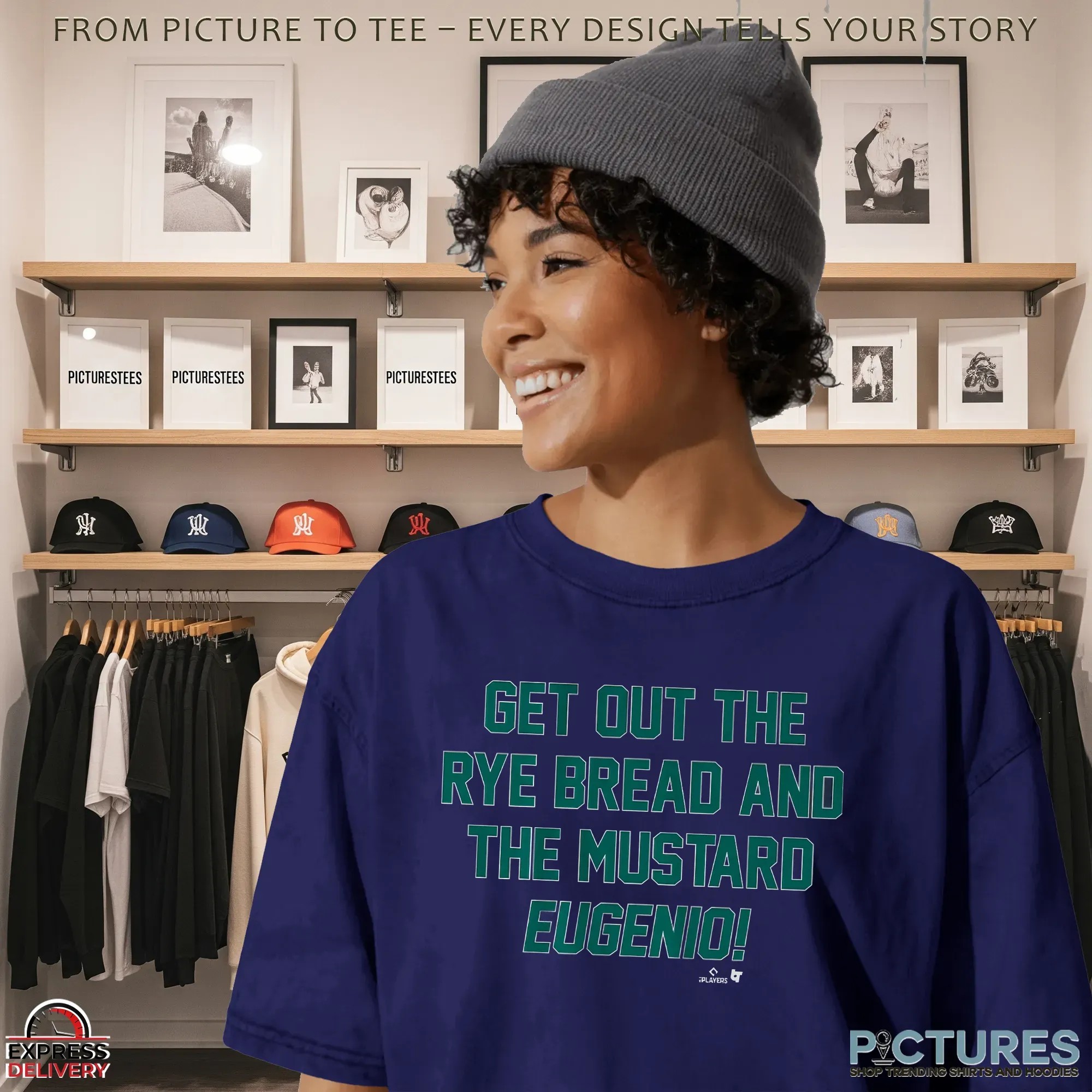 Eugenio Suarez Get Out The Rye Bread And The Mustard Eugenio T Shirt