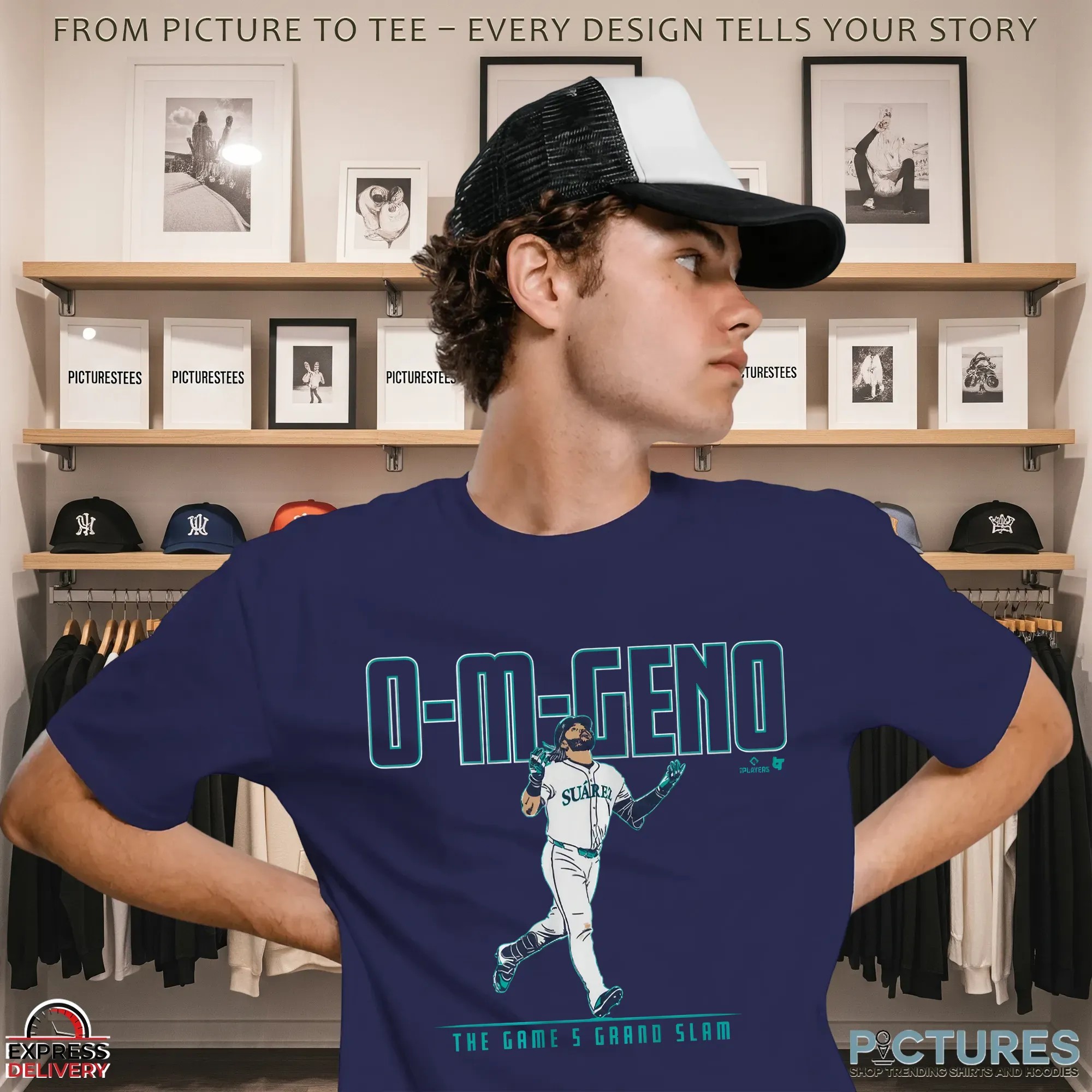 Eugenio Suarez The Game 5 Grand Slam Graphic T Shirt