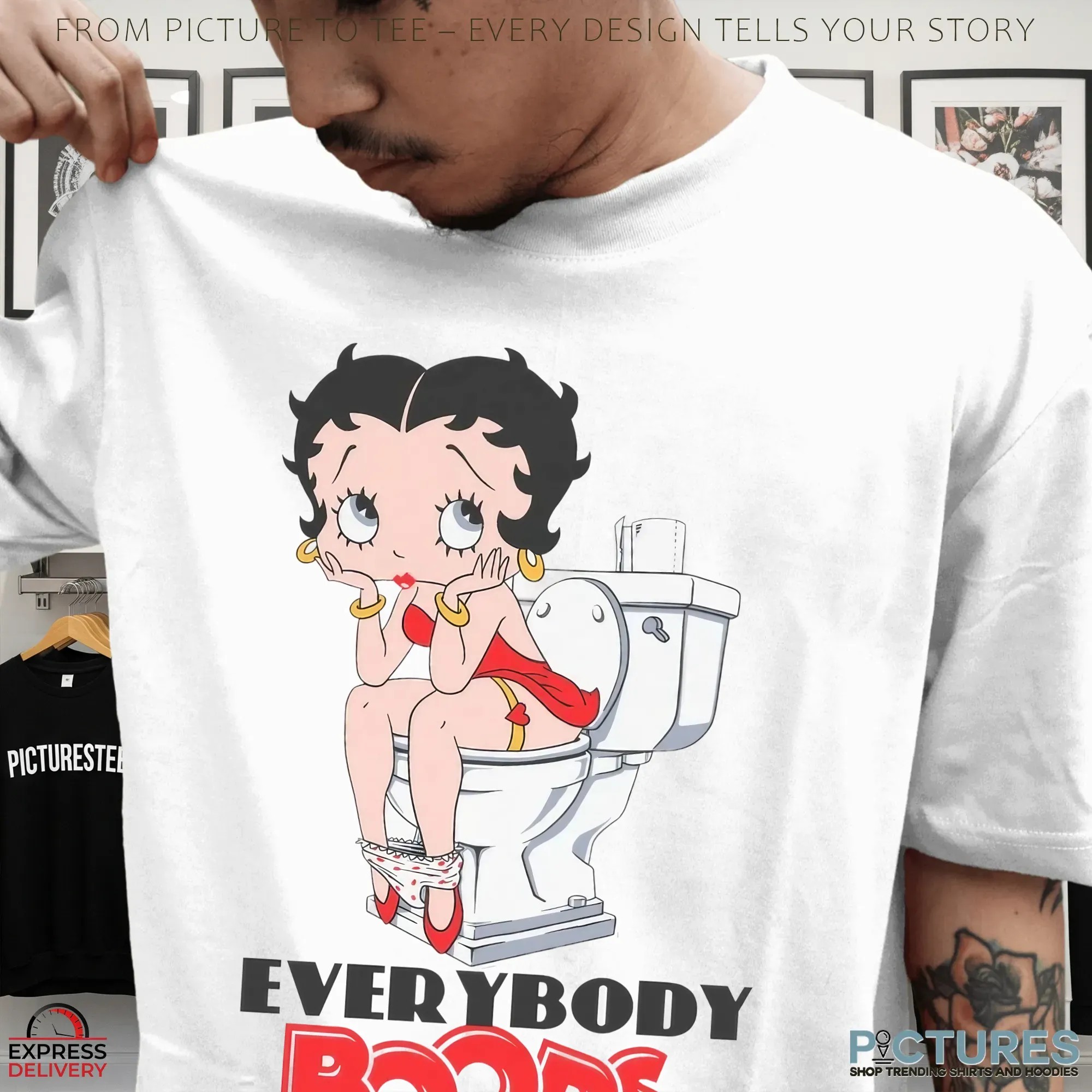 Everybody Boops Betty Boop Meme T Shirt Everybody Boops Betty Boop Meme T Shirt