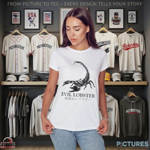 Evil Lobster Japanese Scorpion T-Shirt