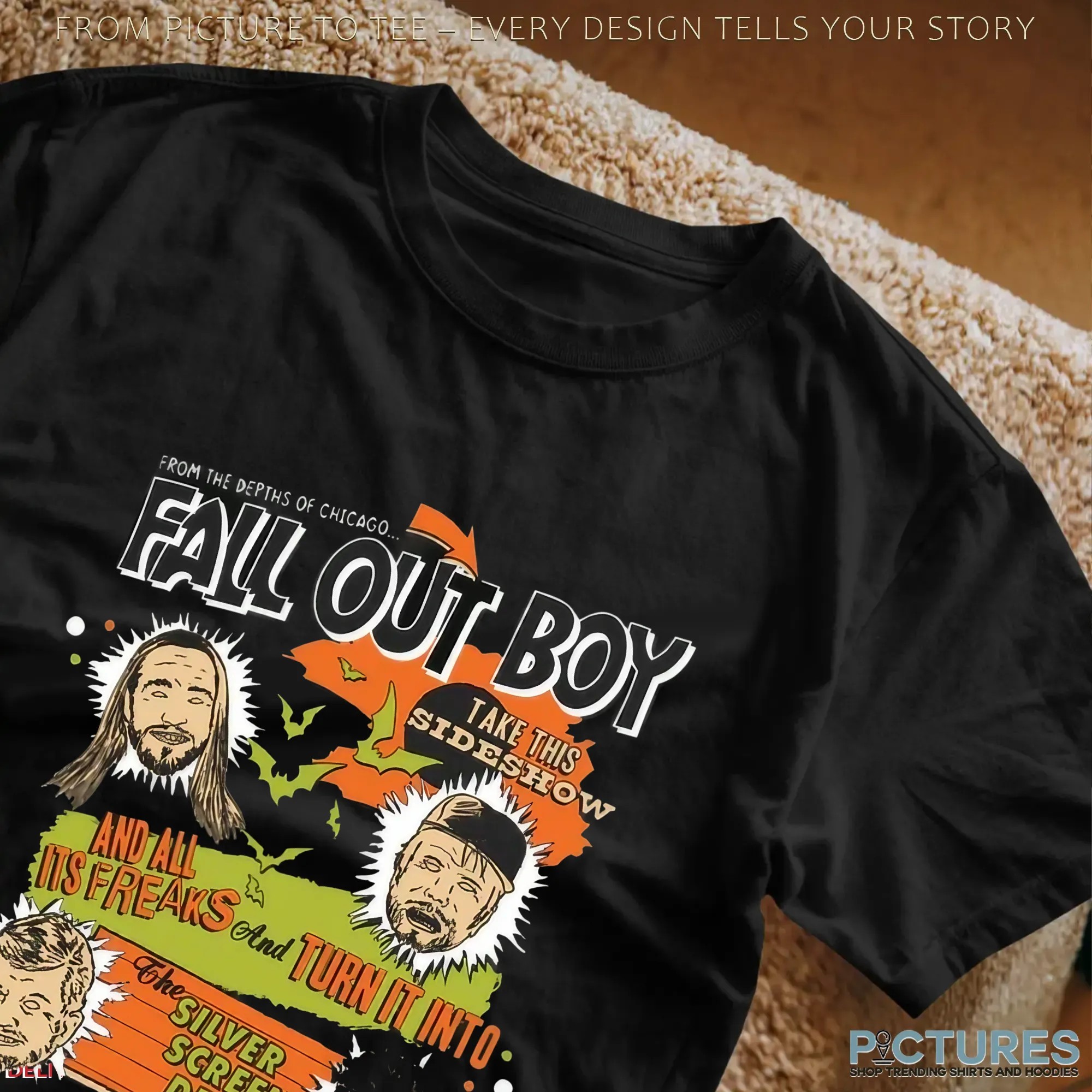 FAB From The Depths Of Chicago Take This Sideshow Halloween 2025 Drop Novocaine Lyric T Shirt FAB From The Depths Of Chicago Take This Sideshow Halloween 2025 Drop Novocaine Lyric T Shirt