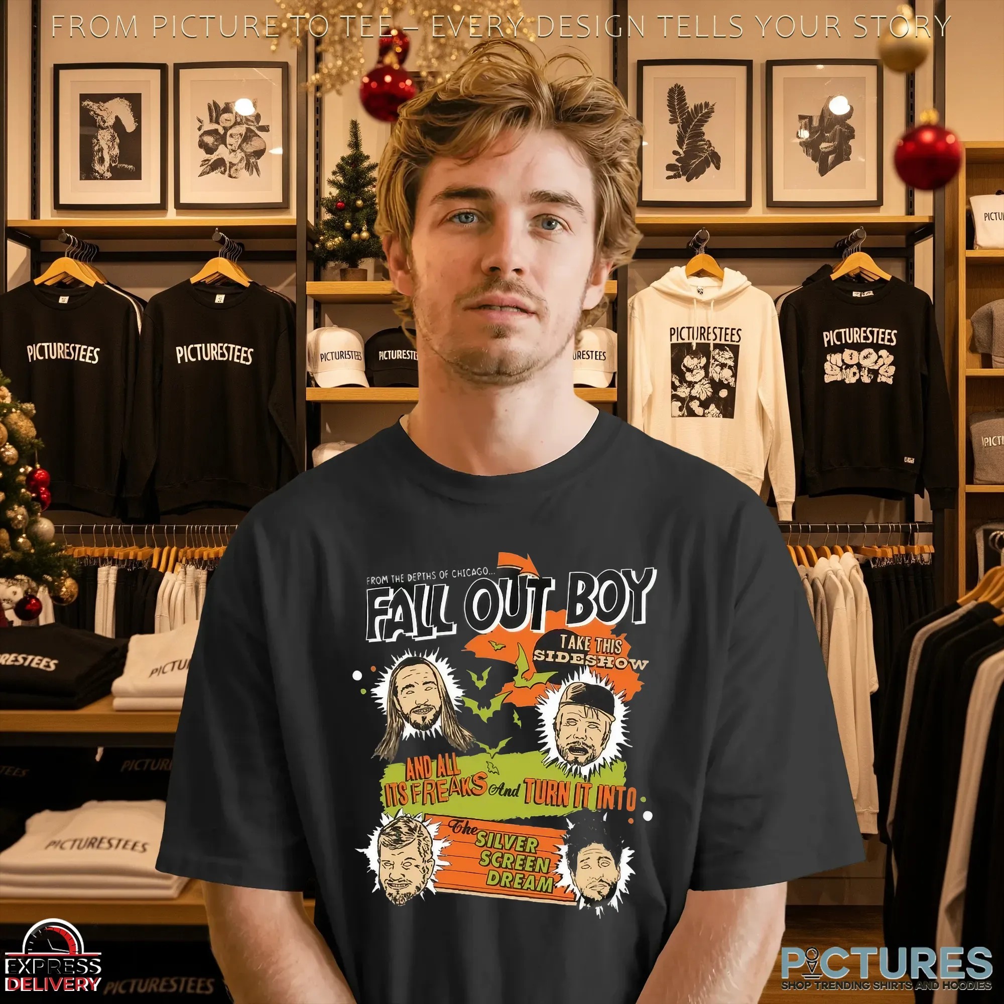 FAB From The Depths Of Chicago Take This Sideshow Halloween 2025 Drop Novocaine Lyric T Shirt FAB From The Depths Of Chicago Take This Sideshow Halloween 2025 Drop Novocaine Lyric T Shirt