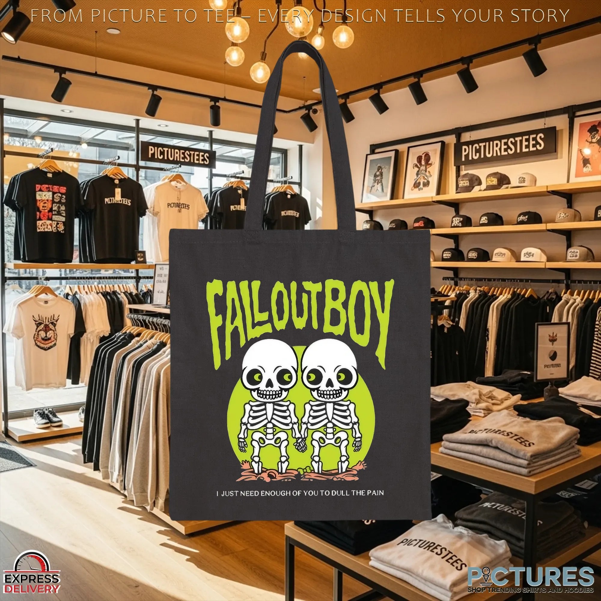 FAB I Just Need Enough Of You To Dull The Pain Halloween 2025 Drop Twin Skeleton T Shirt FAB I Just Need Enough Of You To Dull The Pain Halloween 2025 Drop Twin Skeleton T Shirt