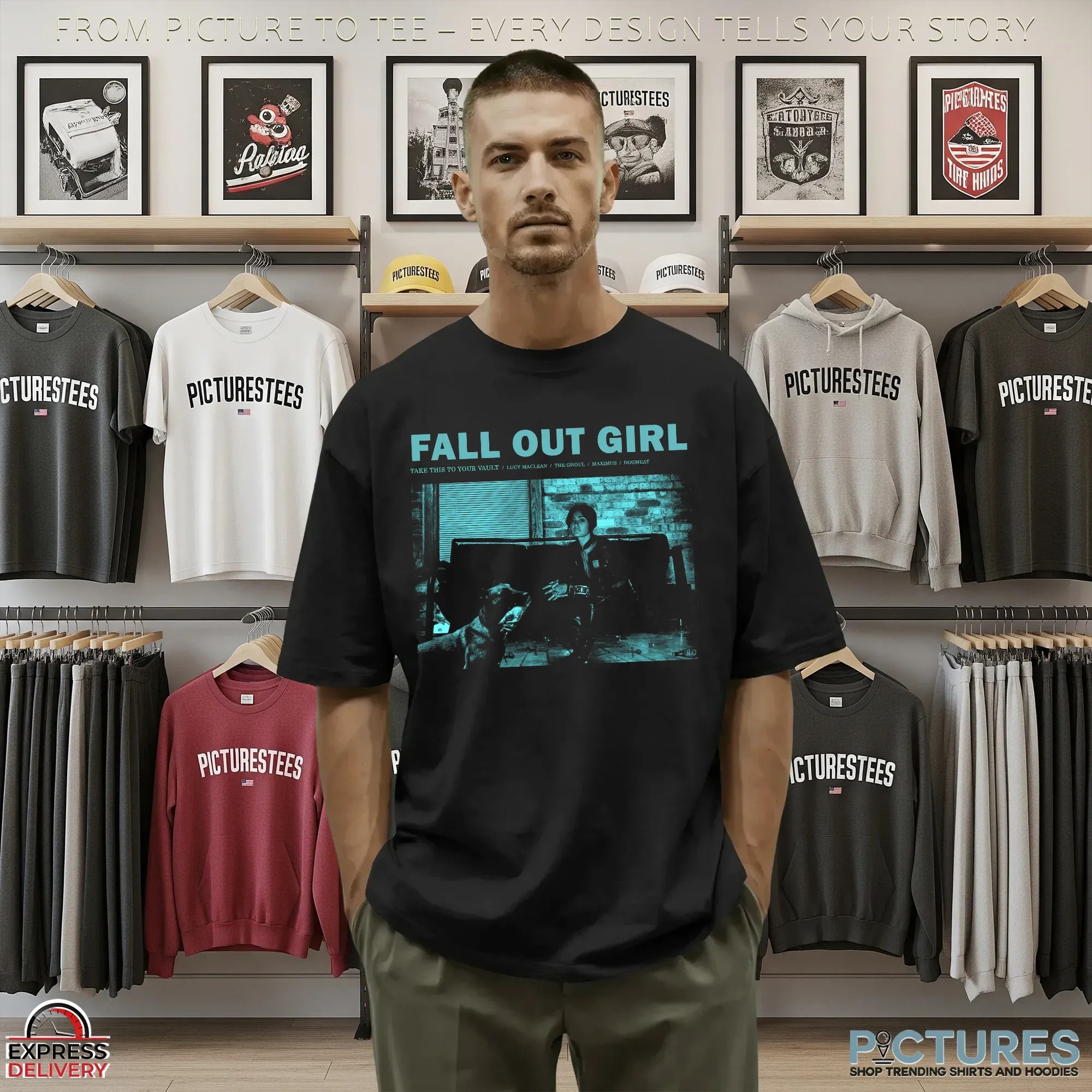 Fall Out Girl Take This To Your Vault T Shirt