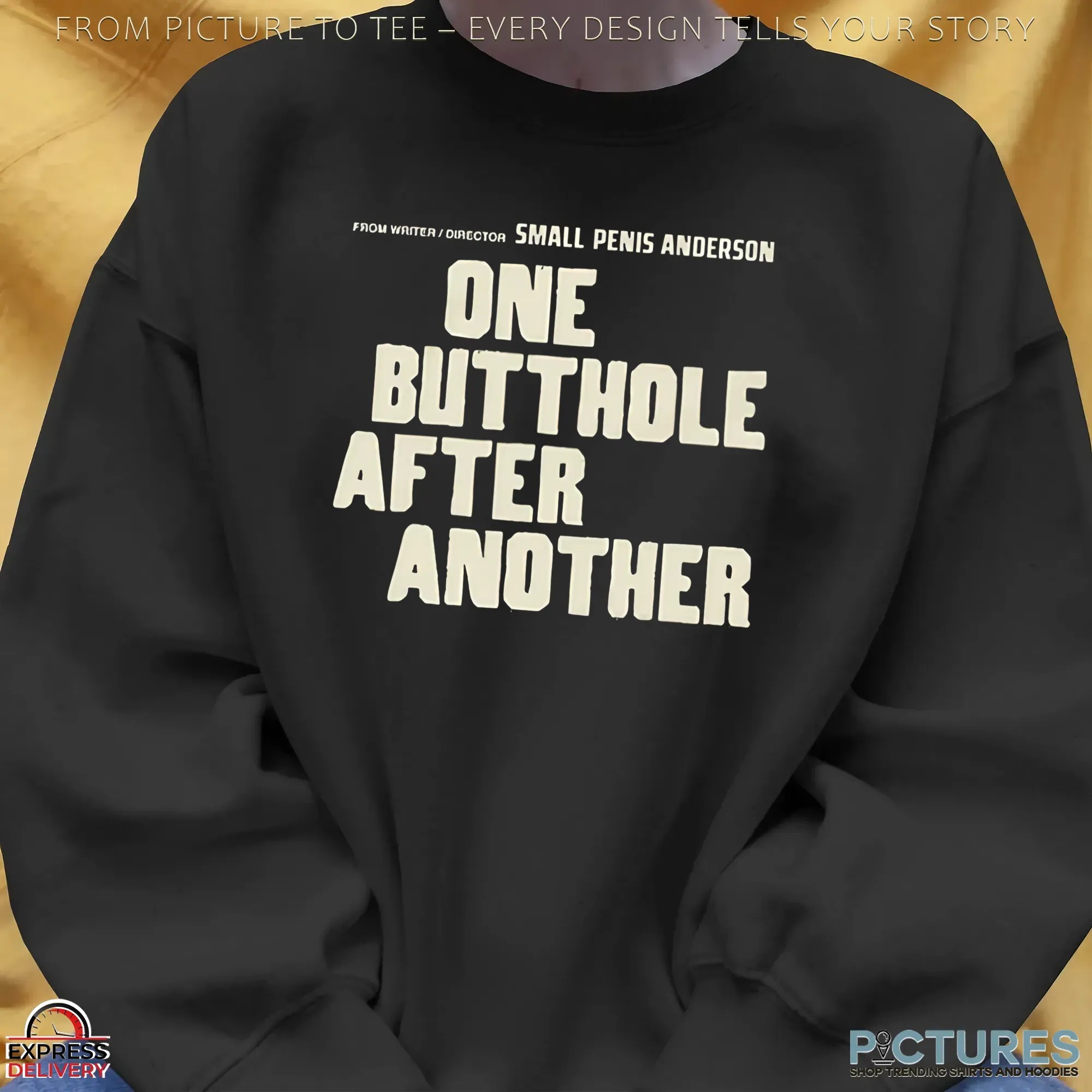 From Writer or Director Small Penis Anderson One Butthole After Another T Shirt