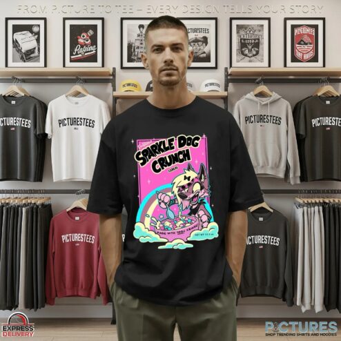 Furry Sparkle Dog Crunch Cereal Made With 100 Percent Cringe Meme T Shirt