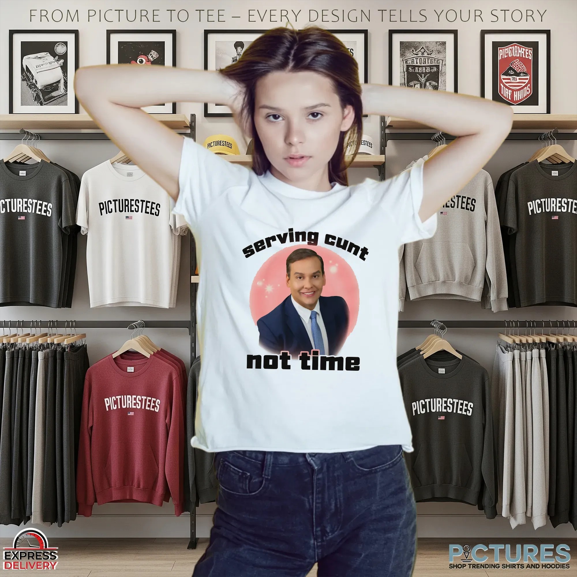 George Santos Serving Cunt Not Time T Shirt