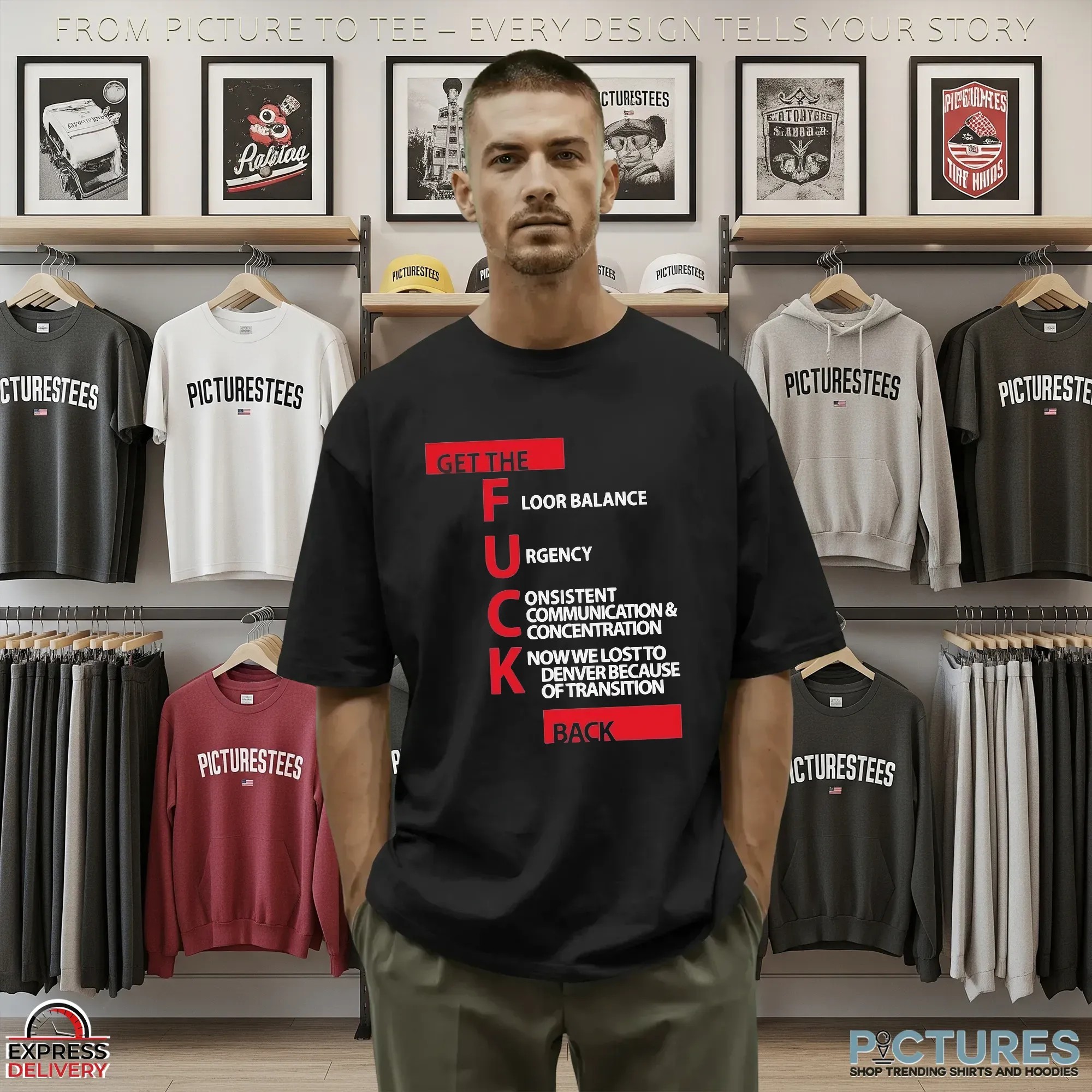 Get the Floor balance Urgency Consistent communication & concentration Know we lost to denver because of transition shirt
