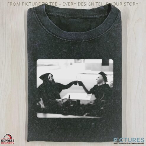 Ghostface Michael Myers Hurray For Halloween T Shirt