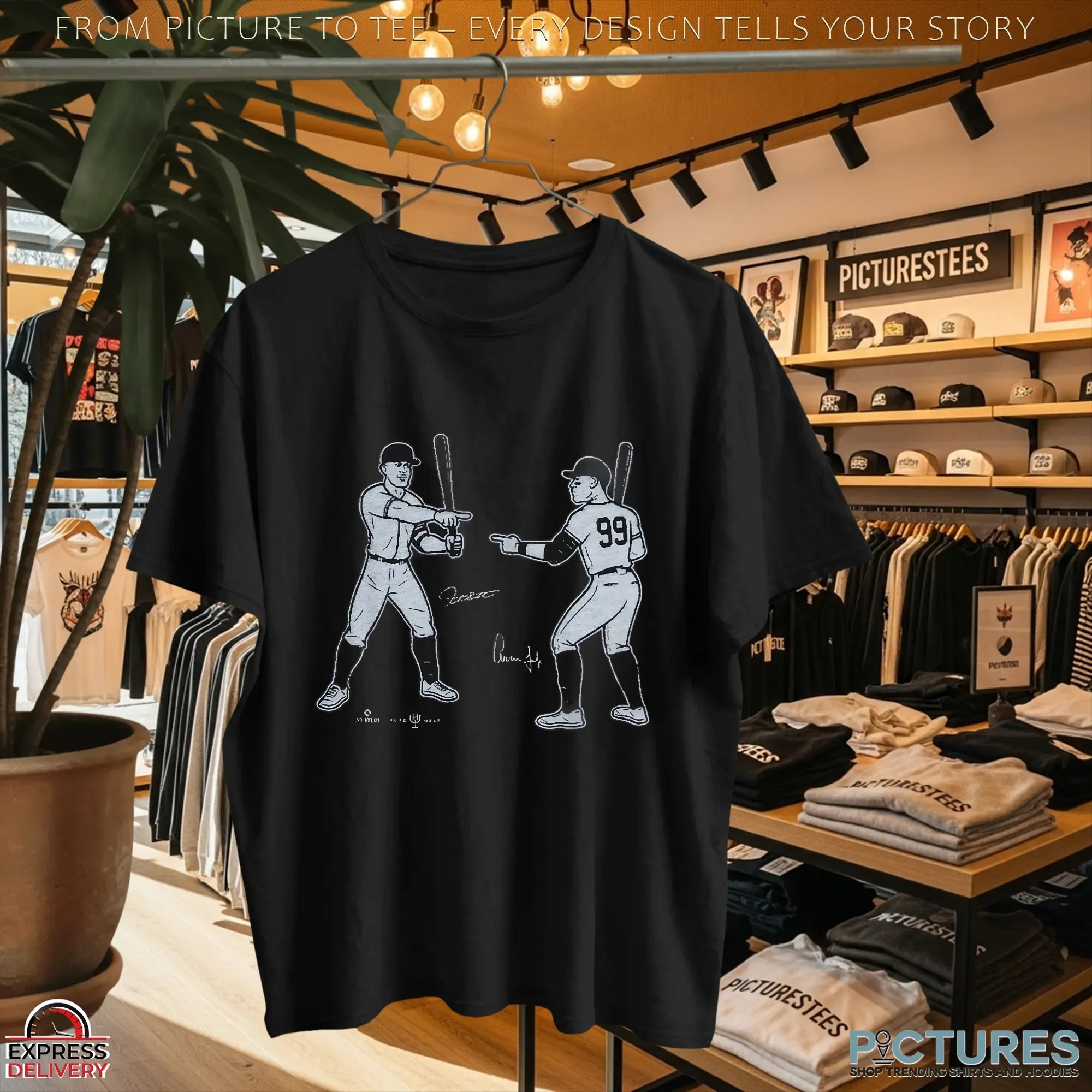 Giancarlo Stanton Aaron Judge Bronx Giants New York Yankees T Shirt Giancarlo Stanton Aaron Judge Bronx Giants New York Yankees T Shirt