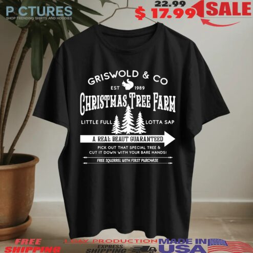 Griswold Christmas Sweatshirt, Griswold_s Tree Farm Since 1989 Sweatshirt, Retro Griswold Christmas Shirt