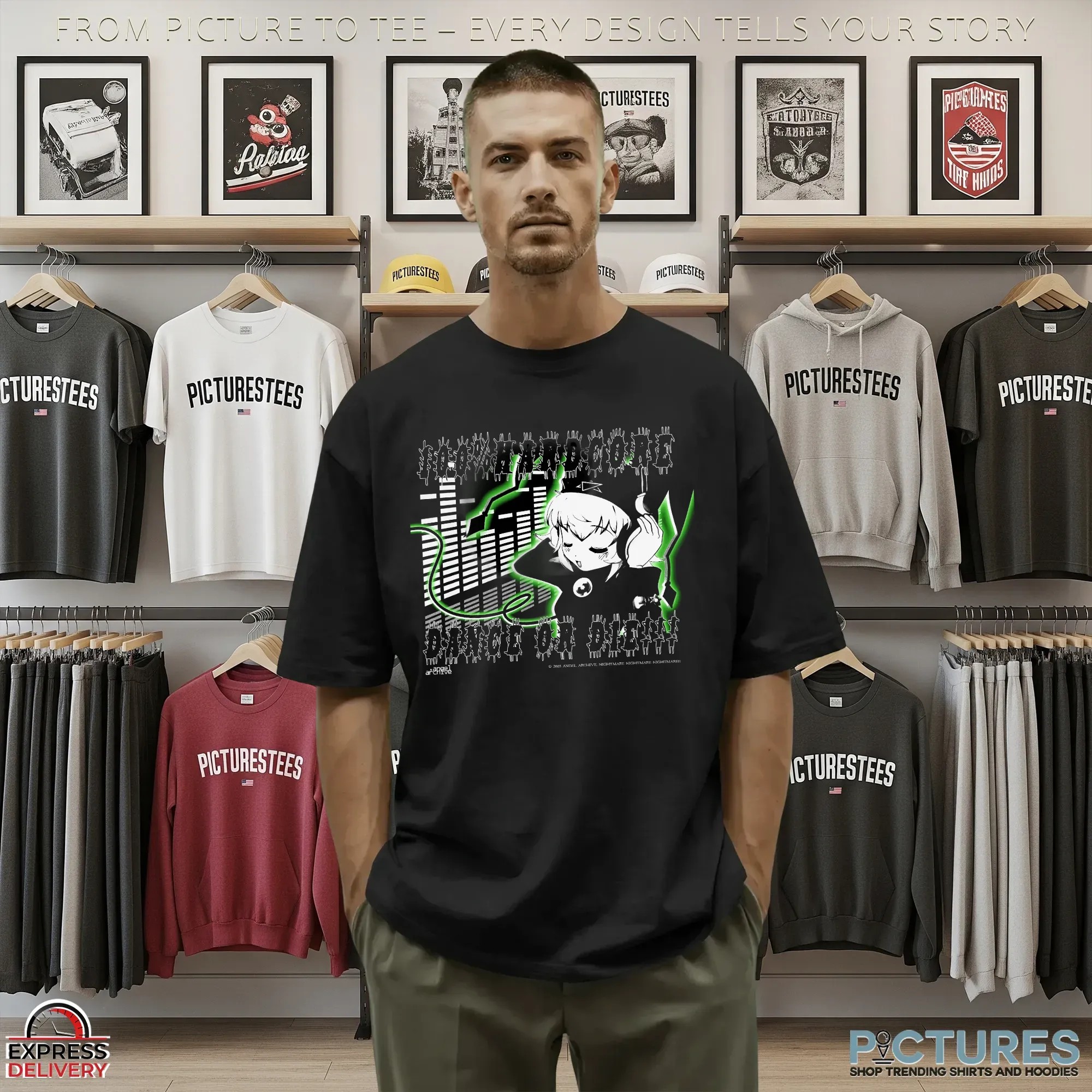 HARDCORE Dance or Die Gabber Biohazard Ravecore T Shirt