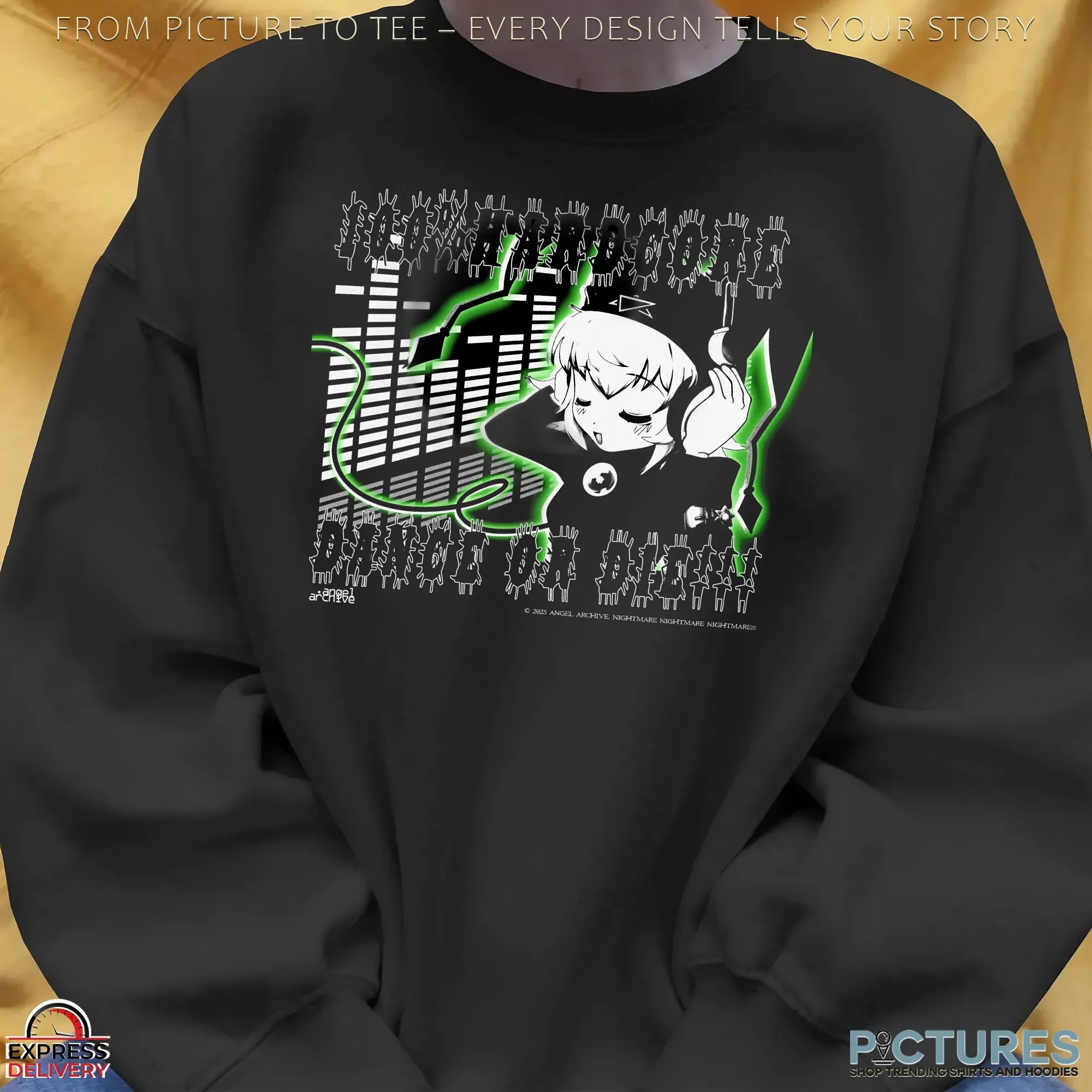 HARDCORE Dance or Die Gabber Biohazard Ravecore T Shirt