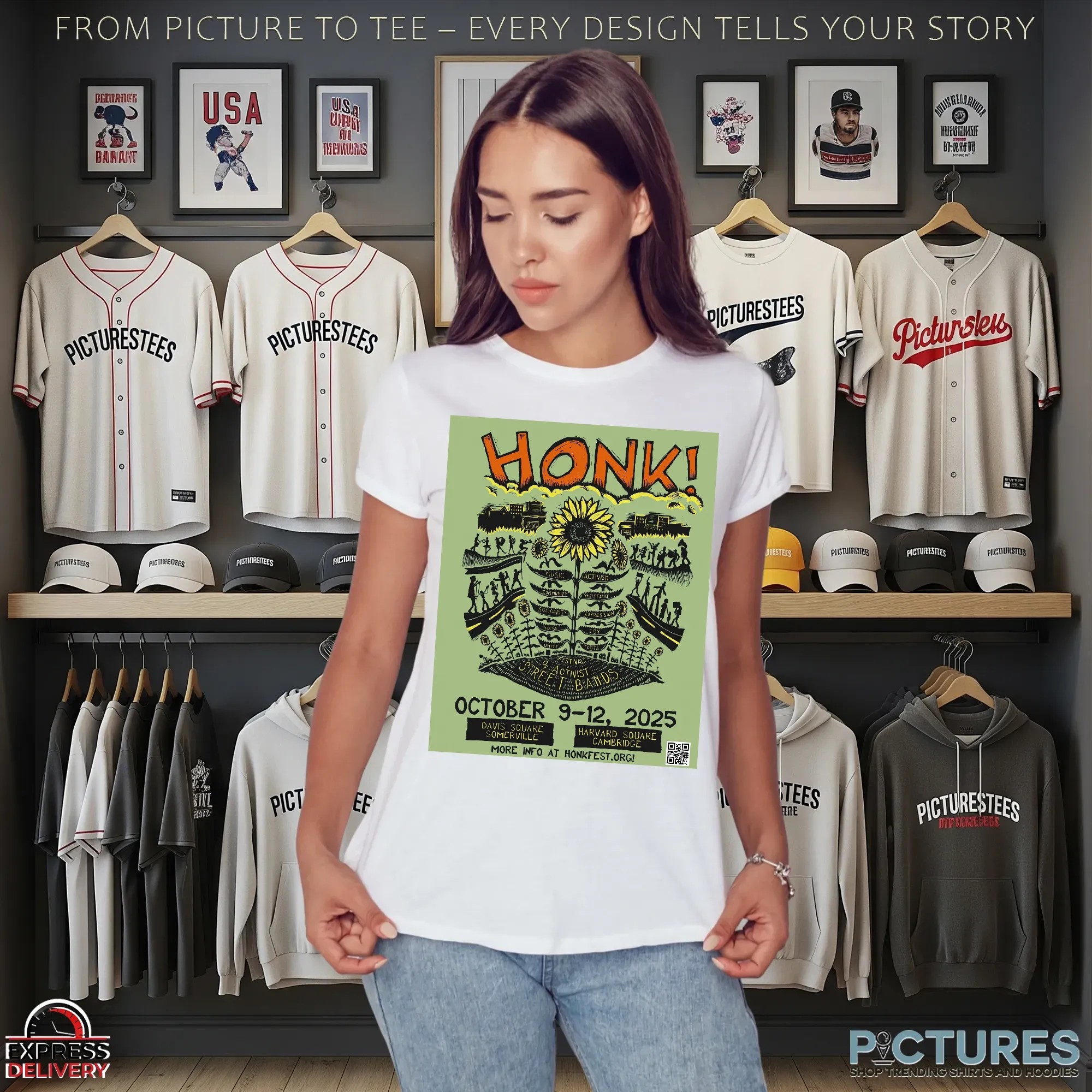 HONK! Festival In Somerville MA On Oct 9-12 2025 Poster T Shirt
