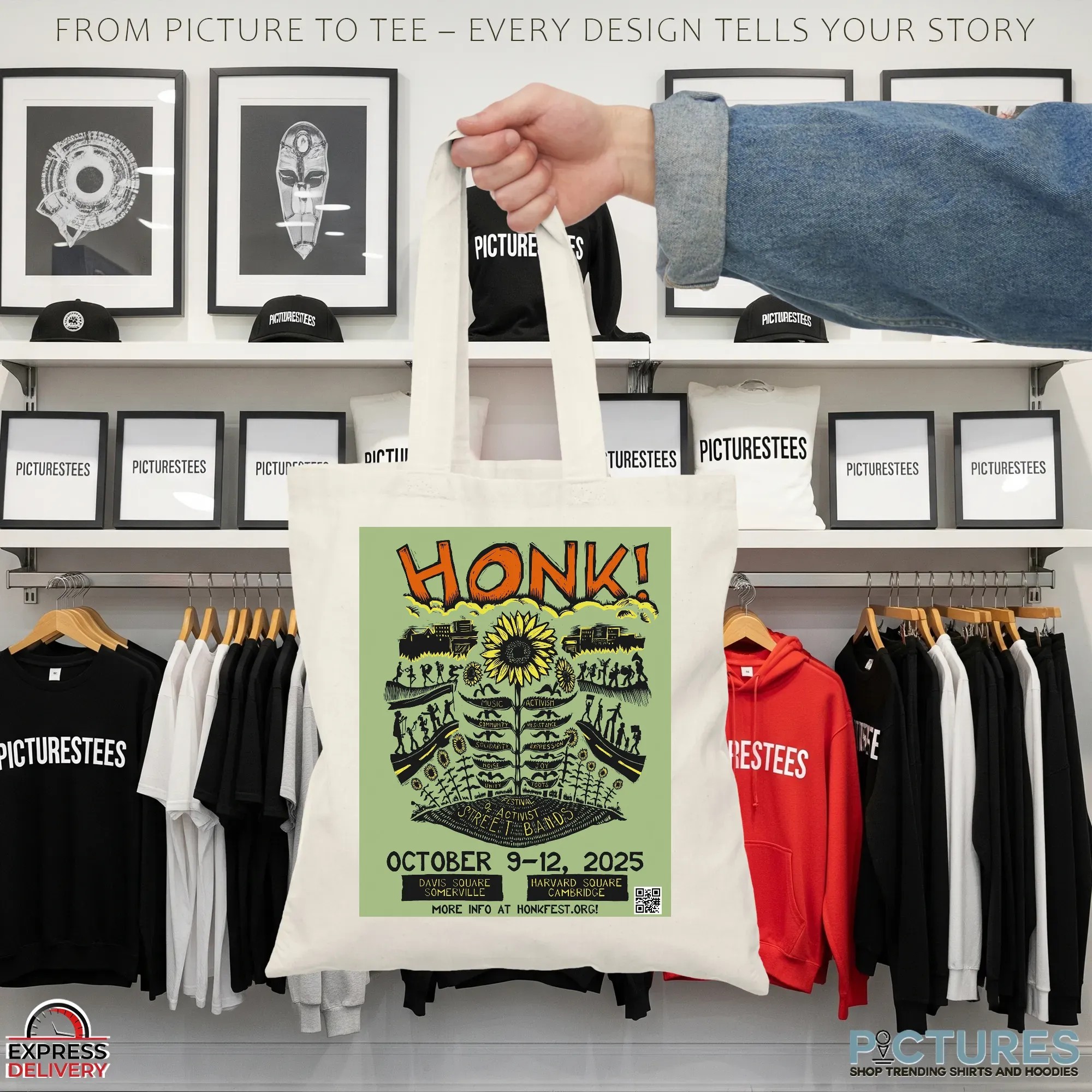 HONK! Festival In Somerville MA On Oct 9-12 2025 Poster T Shirt