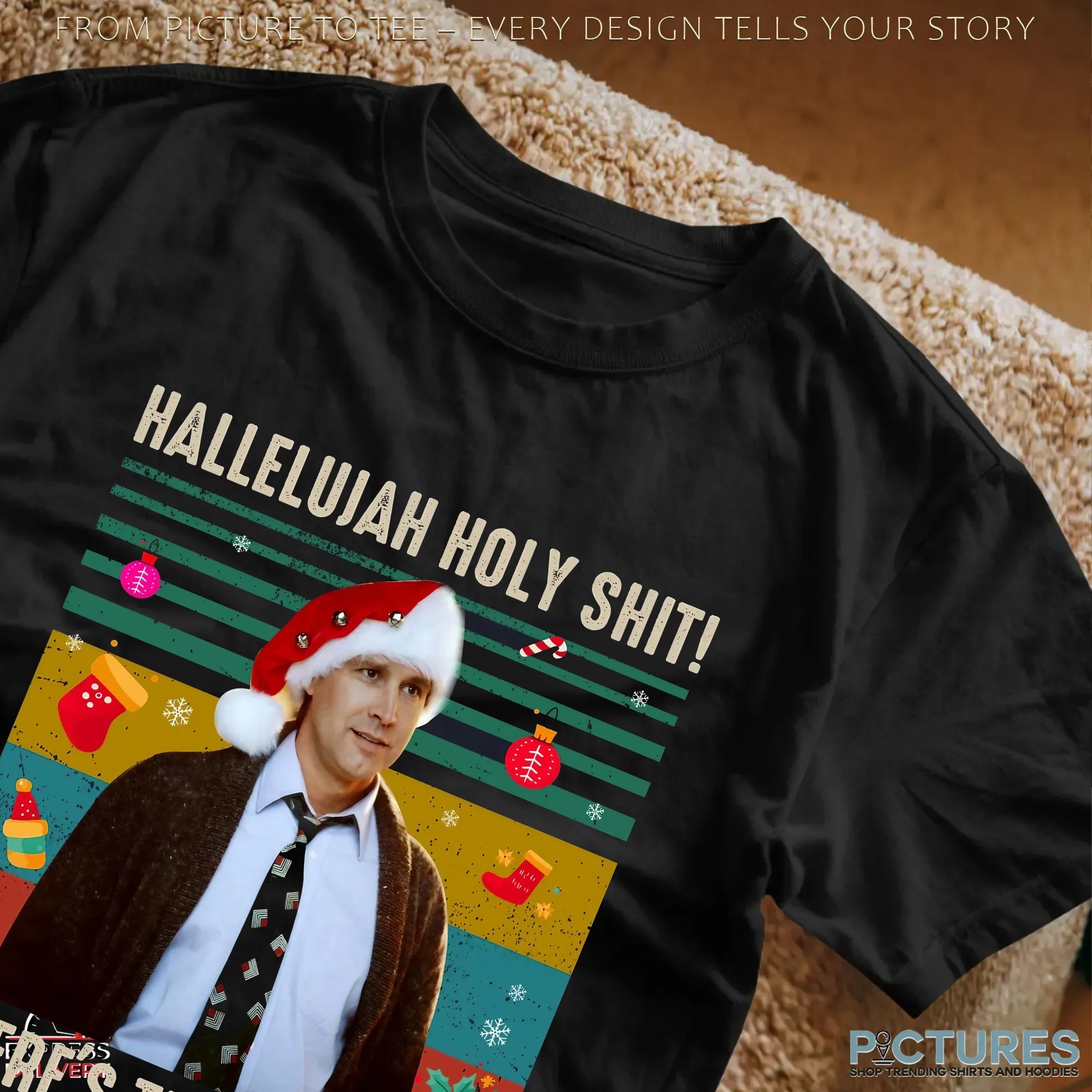 Happy Griswold Hallelujah Holy Shit Where's The Tylenol Christmas Vintage Meme T Shirt
