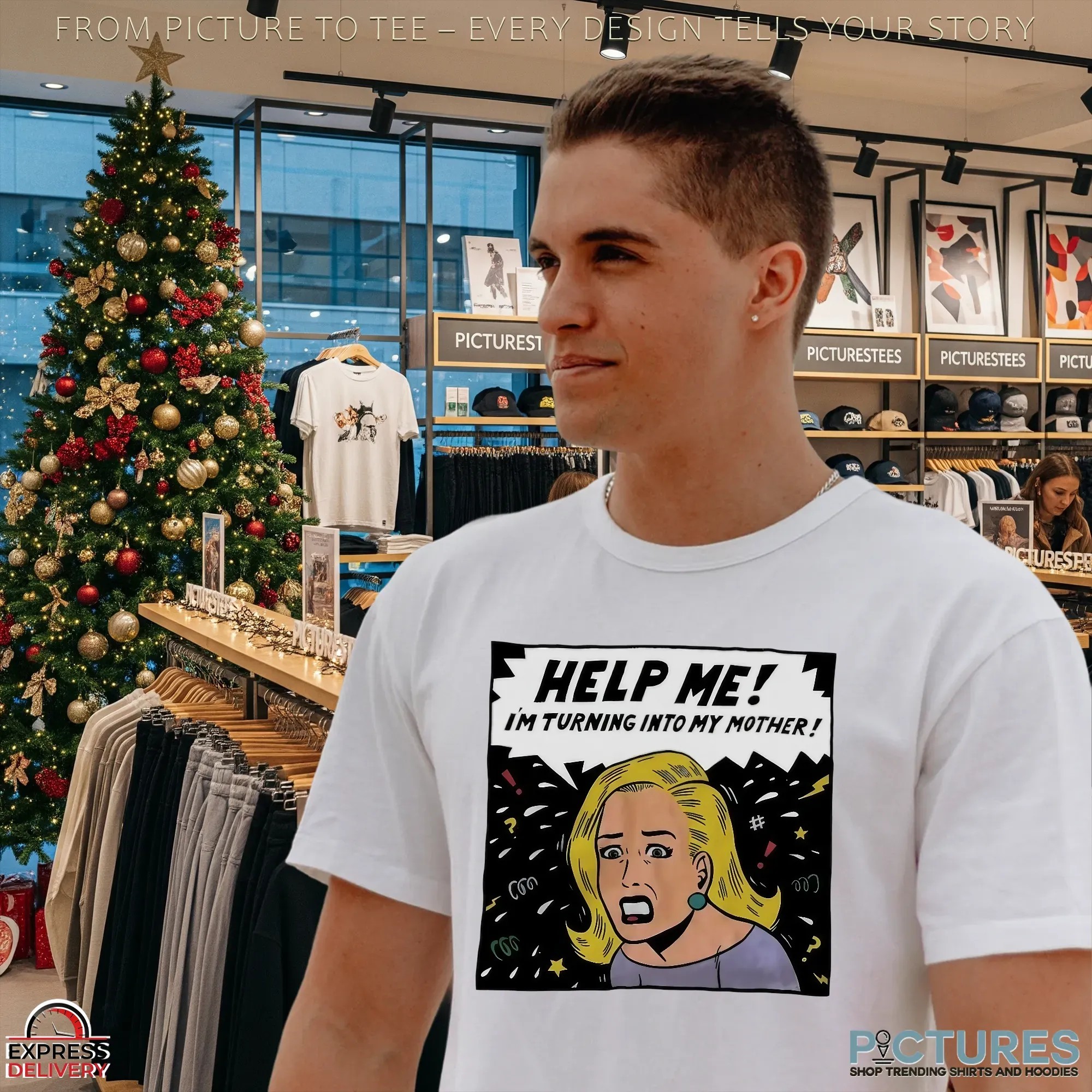 Help Me I'm Turning Into My Mother Meme T Shirt Help Me I'm Turning Into My Mother Meme T Shirt