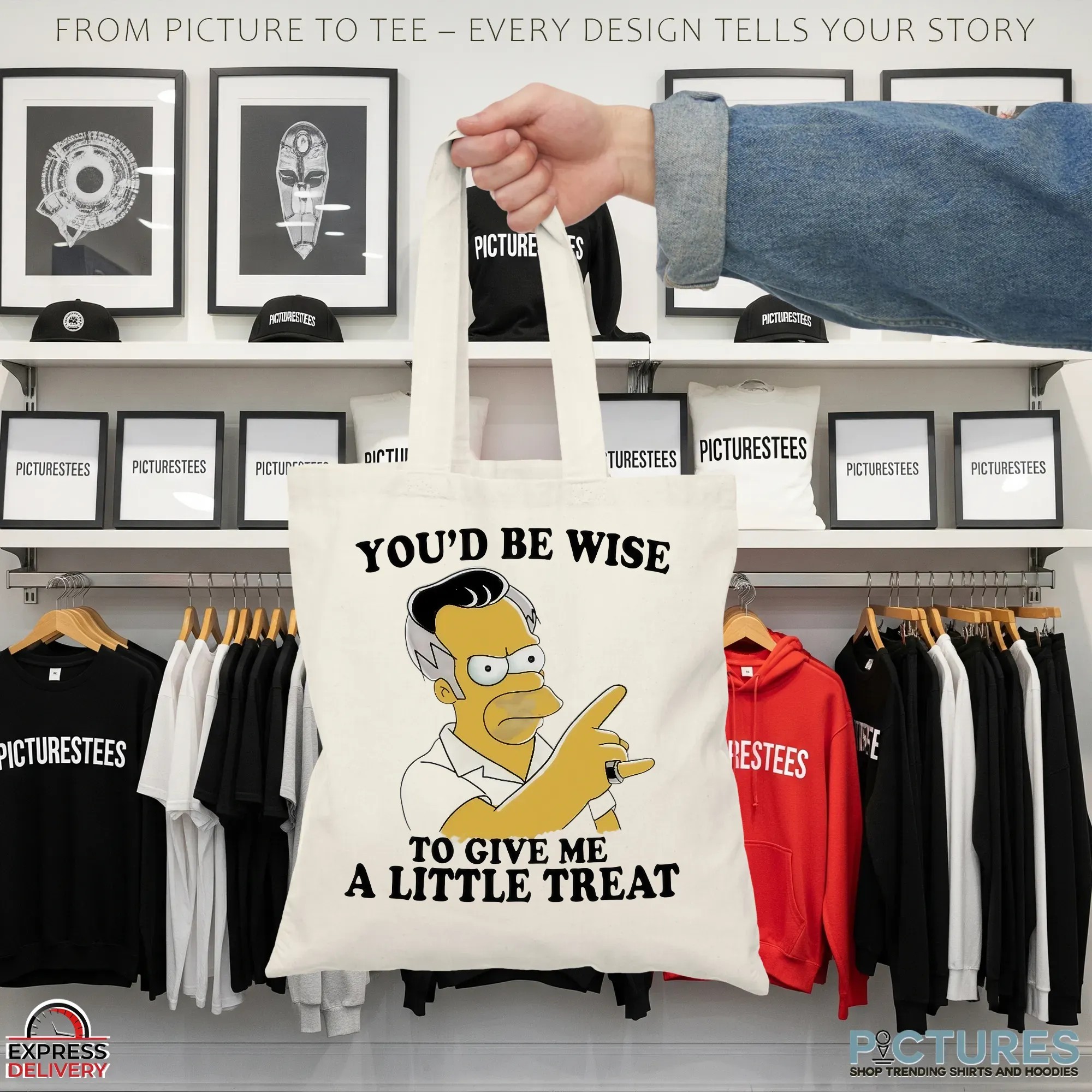Homer Simpson You'd Be Wise To Give Me A Little Treat Meme T Shirt Homer Simpson You'd Be Wise To Give Me A Little Treat Meme T Shirt