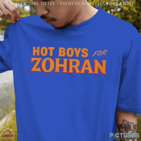 Hot Boys For Zohran Parody T Shirt