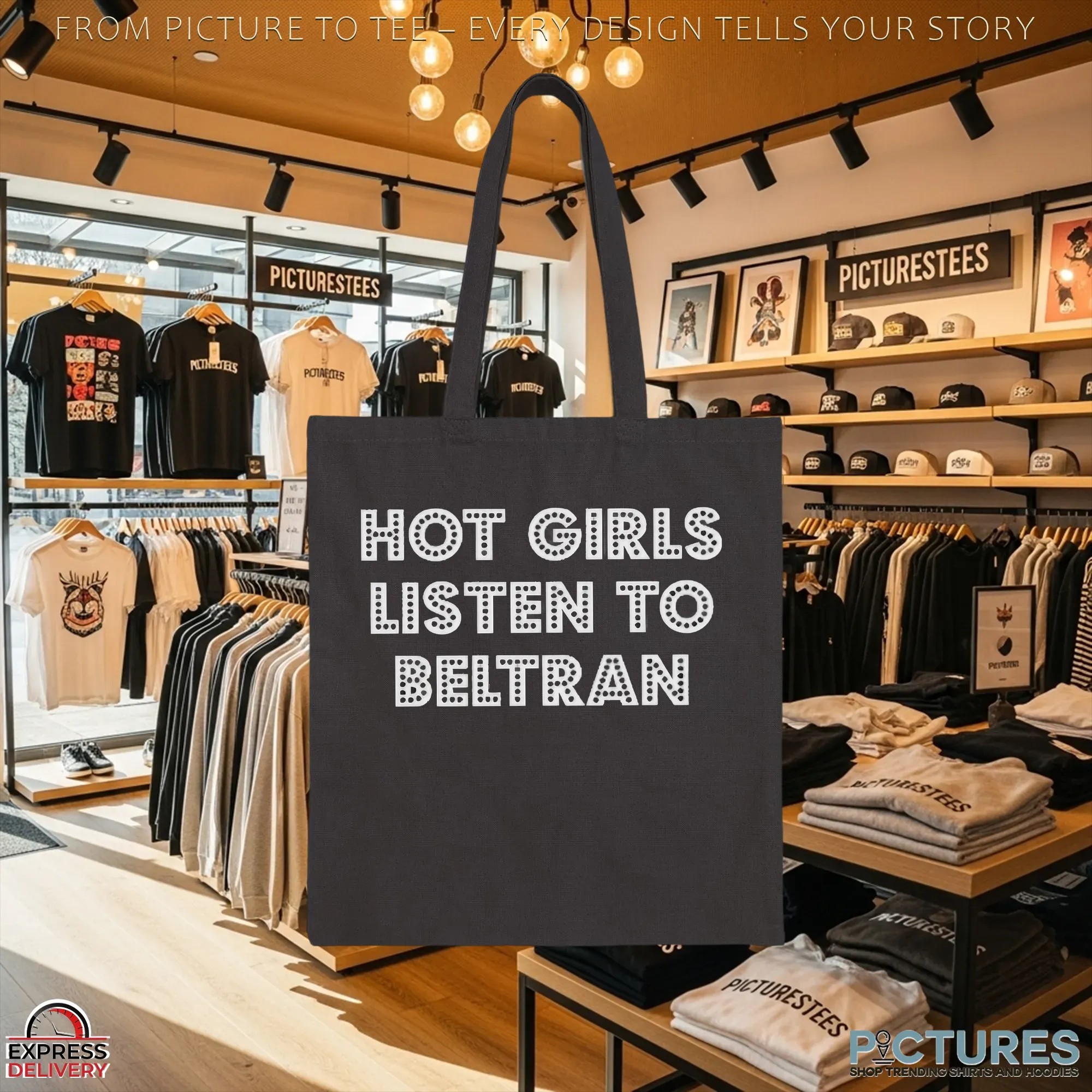 Hot Girl Listen To Beltran Statement T Shirt
