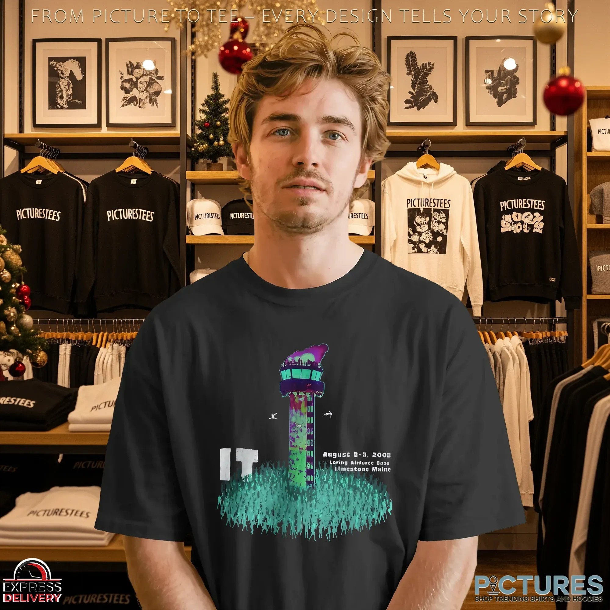 IT Festival Tower Jam Phish Retro 2003 Phish Fan Collector Phish Lot Concert T Shirt